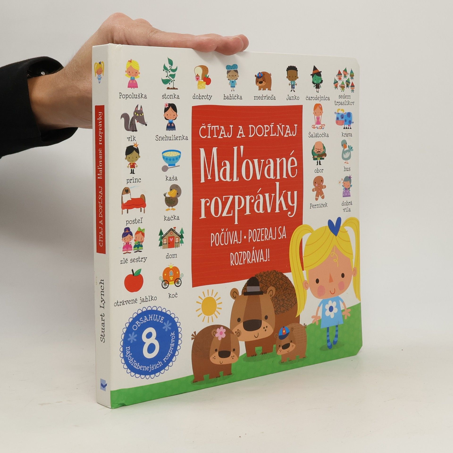 Various authors Čítaj a doplňaj: Maľované rozprávky