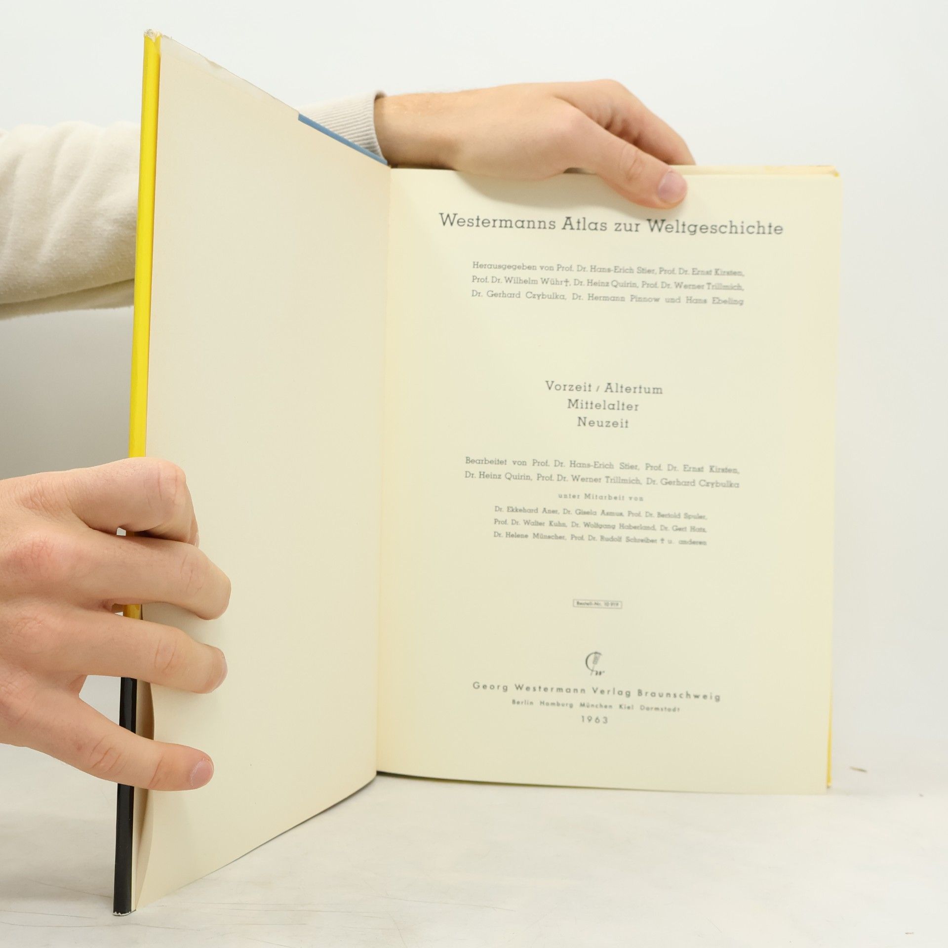 Autorenkollektiv Westermanns Atlas zur Welt Geschichte