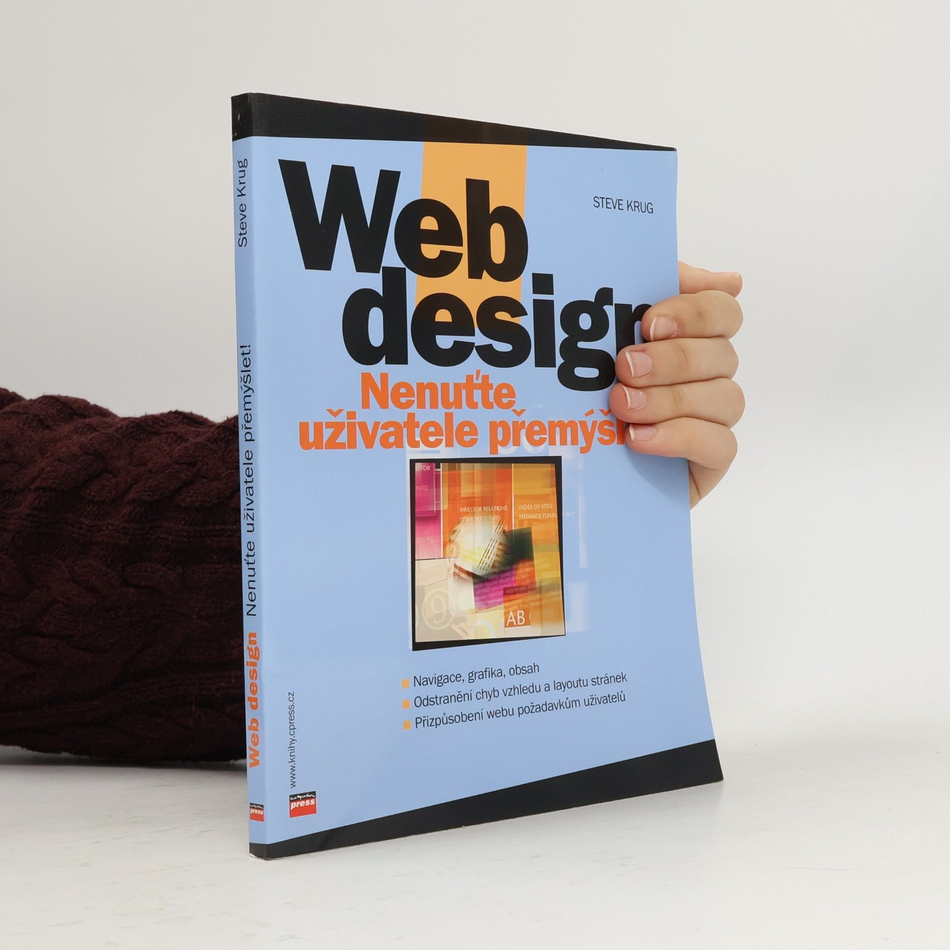 Web design. Nenuťte uživatele přemýšlet!