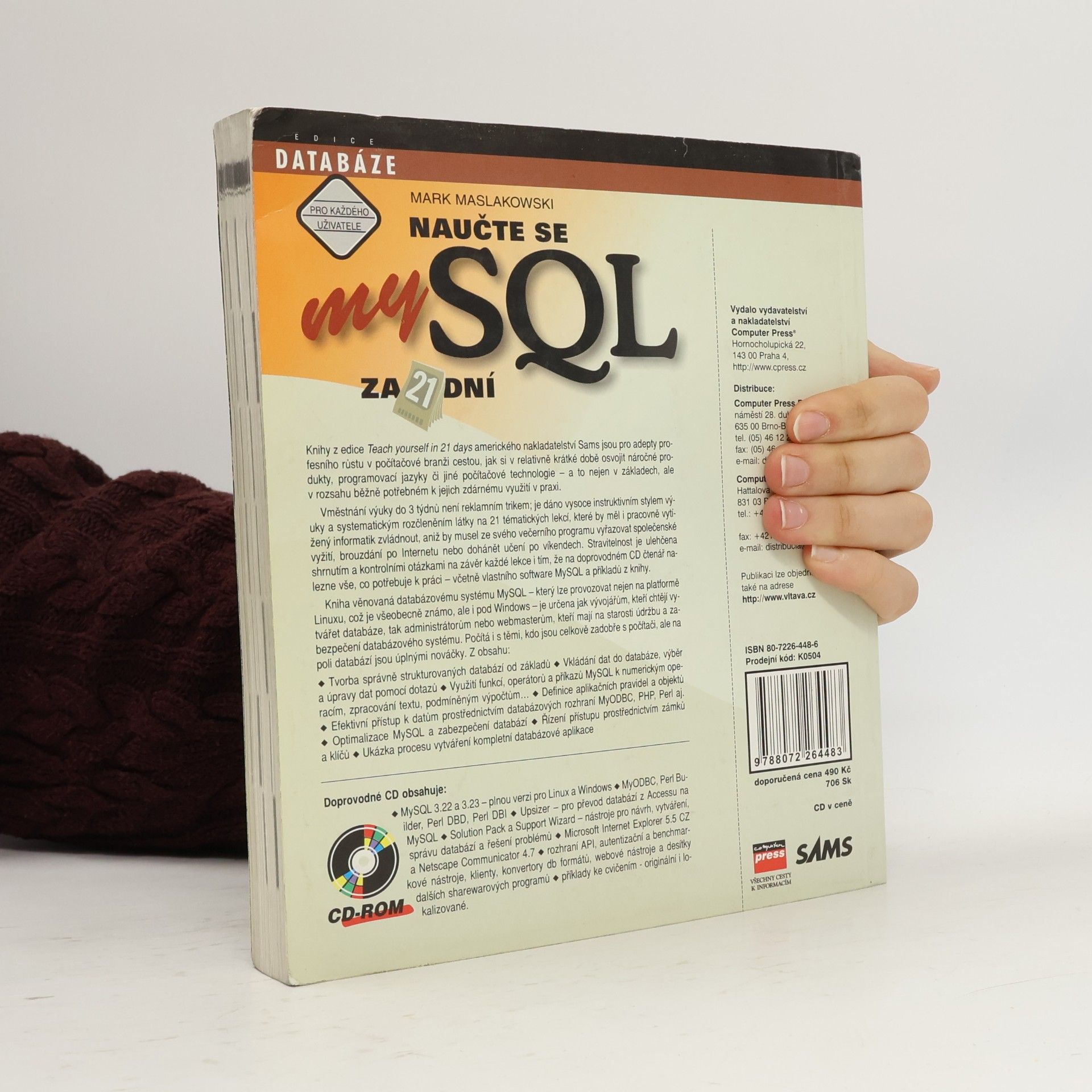 Mark Maslakowski Naučte se MySQL za 21 dní