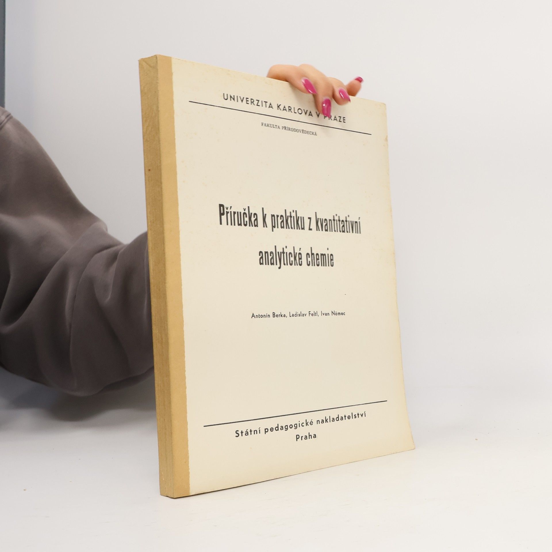 Příručka k praktiku z kvantitativní analytické chemie