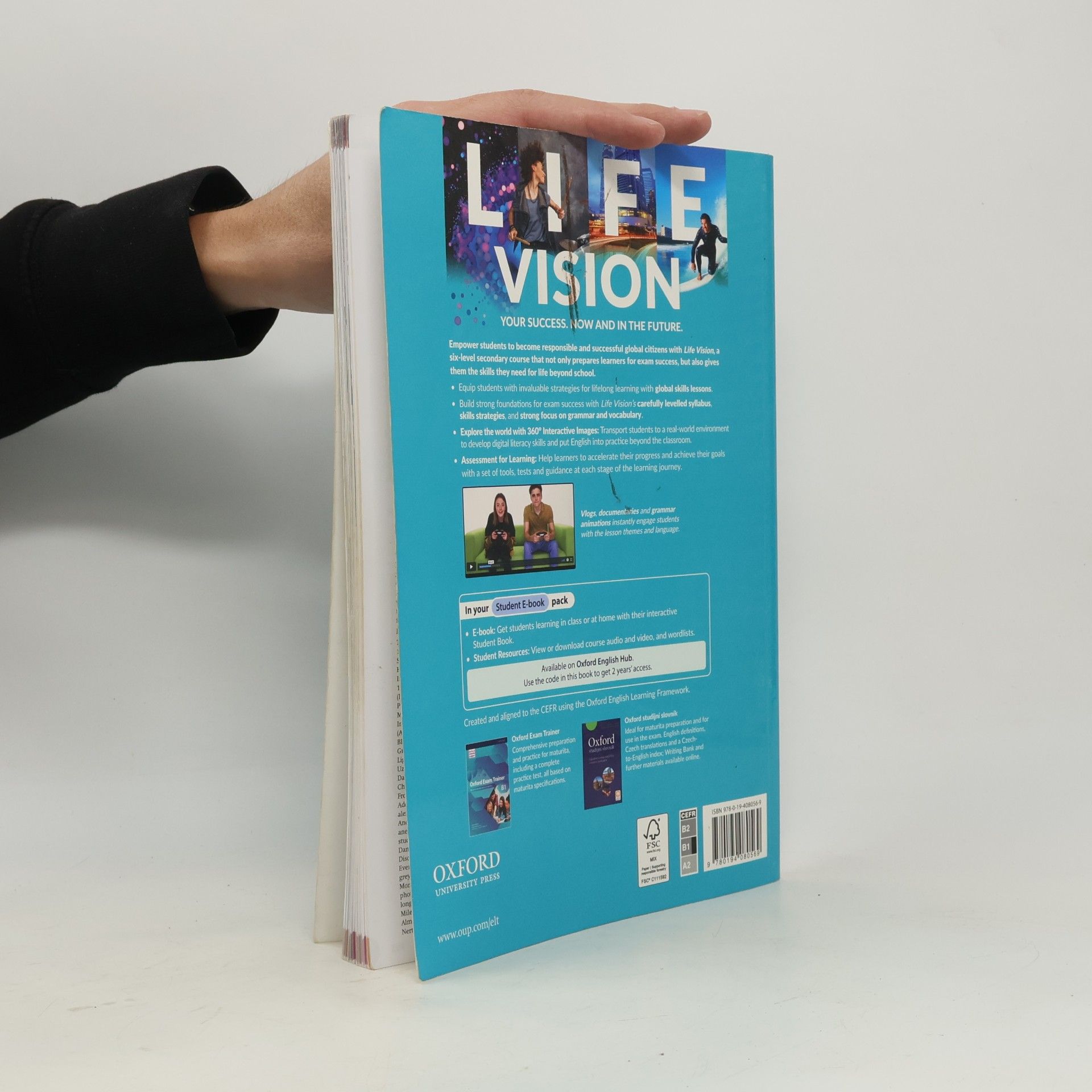 Paul Kelly Life Vision. Maturita Student Book. B1 Intermediate