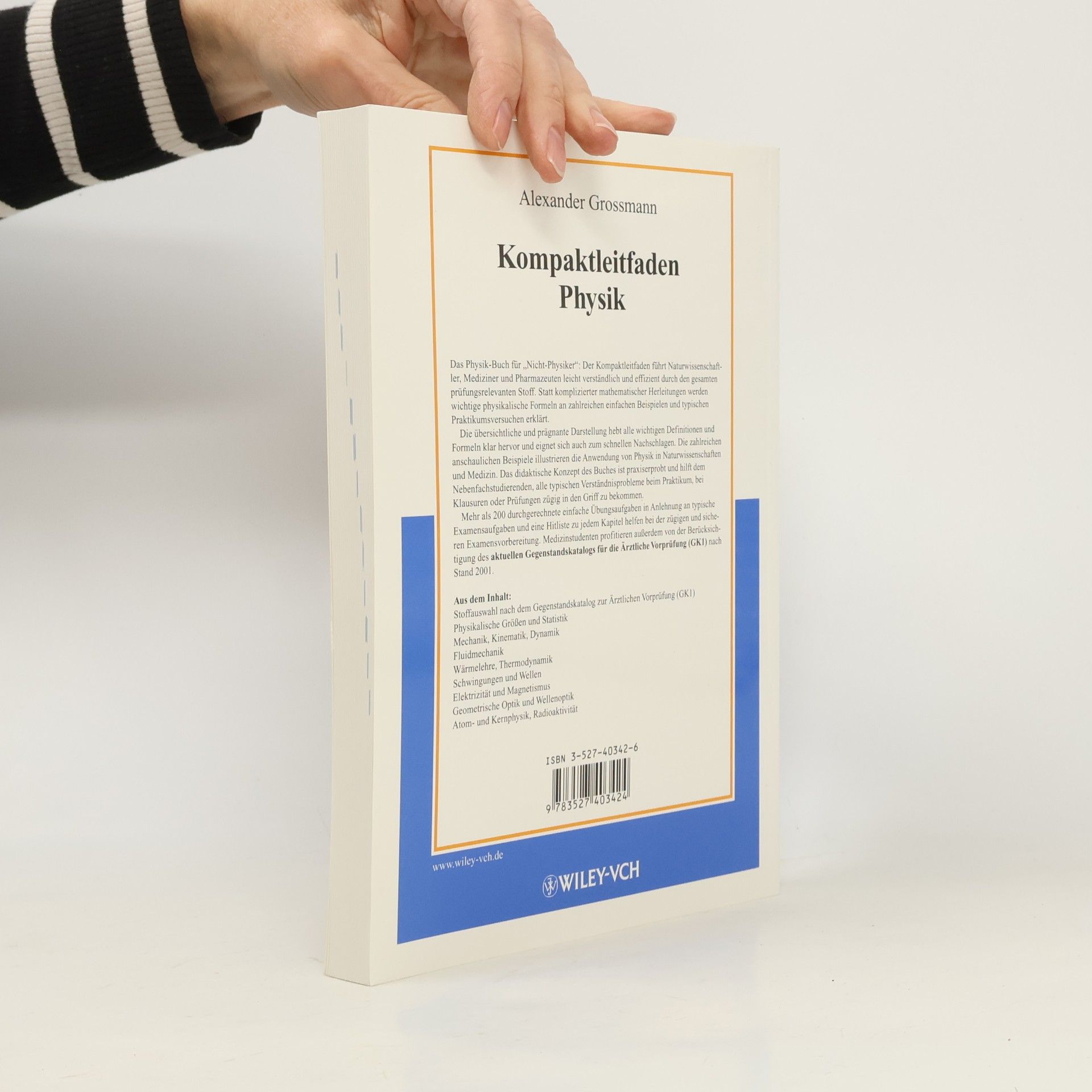 Alexander Grossmann Kompaktleitfaden Physik