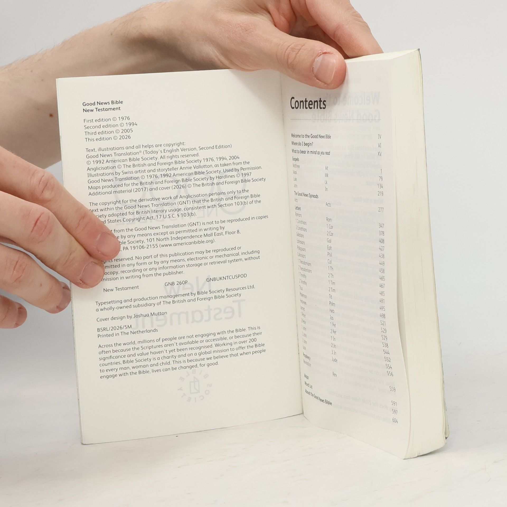 Annie Vallotton Good News Bible