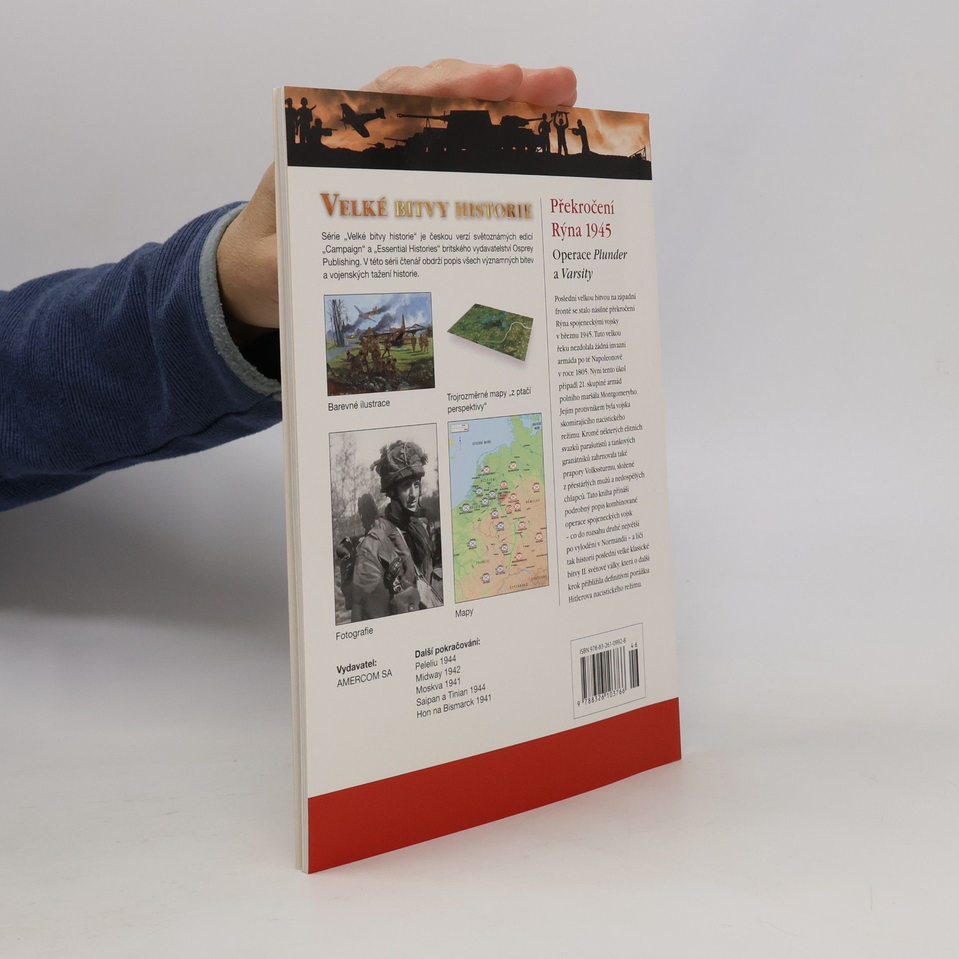 Collectif d'auteurs Velké bitvy historie 46. Překročení Rýna 1945