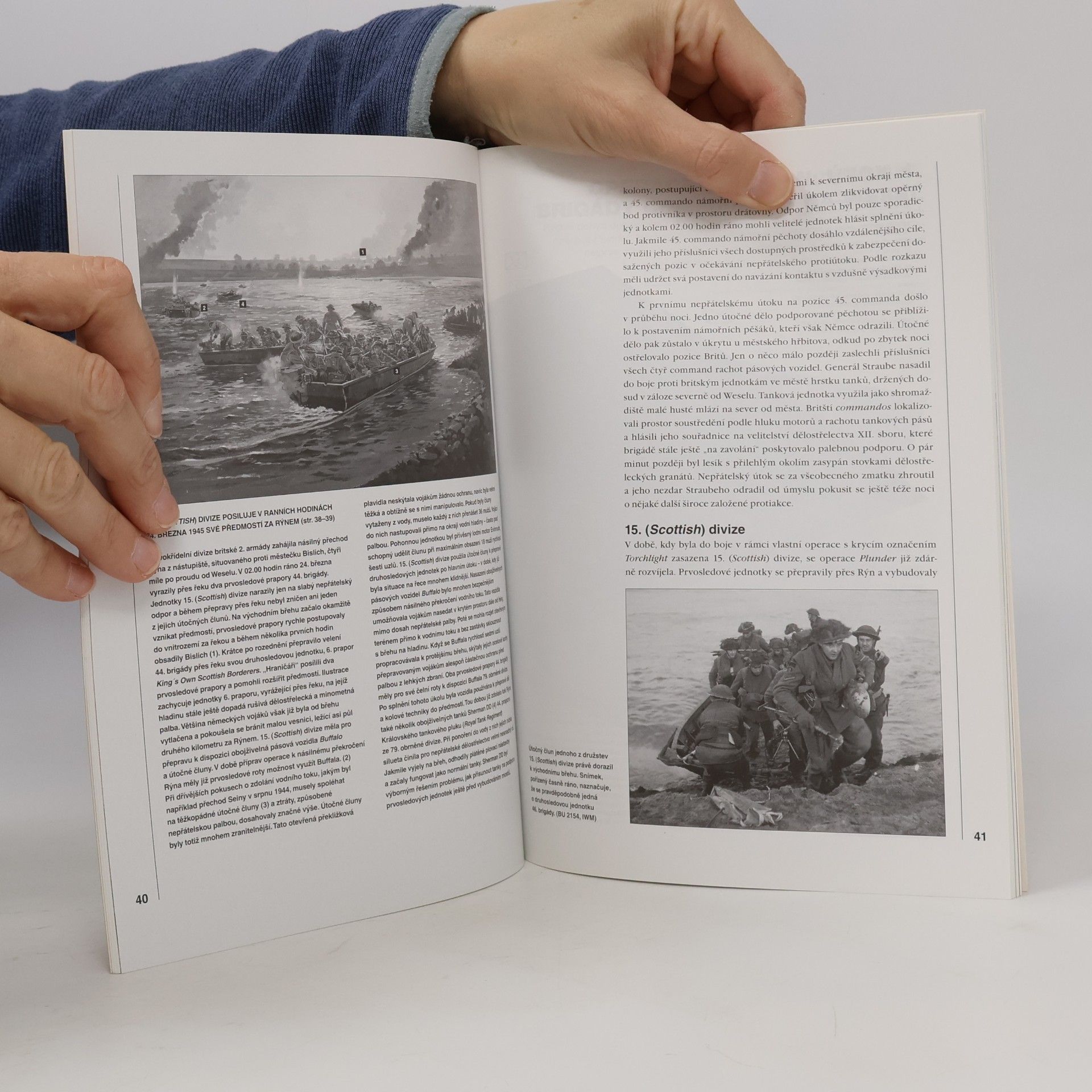 Collectif d'auteurs Velké bitvy historie 46. Překročení Rýna 1945