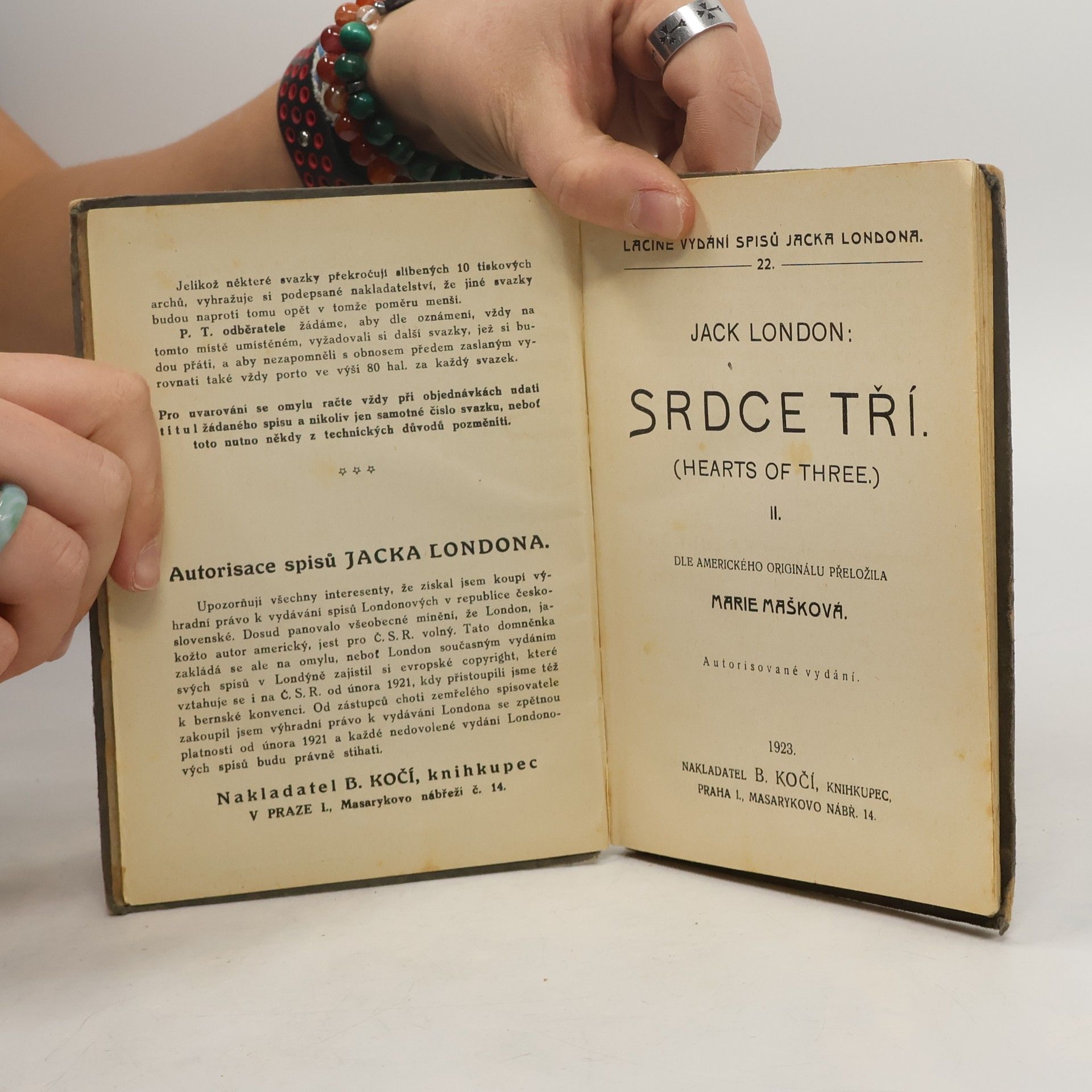Jack London Srdce tří II.