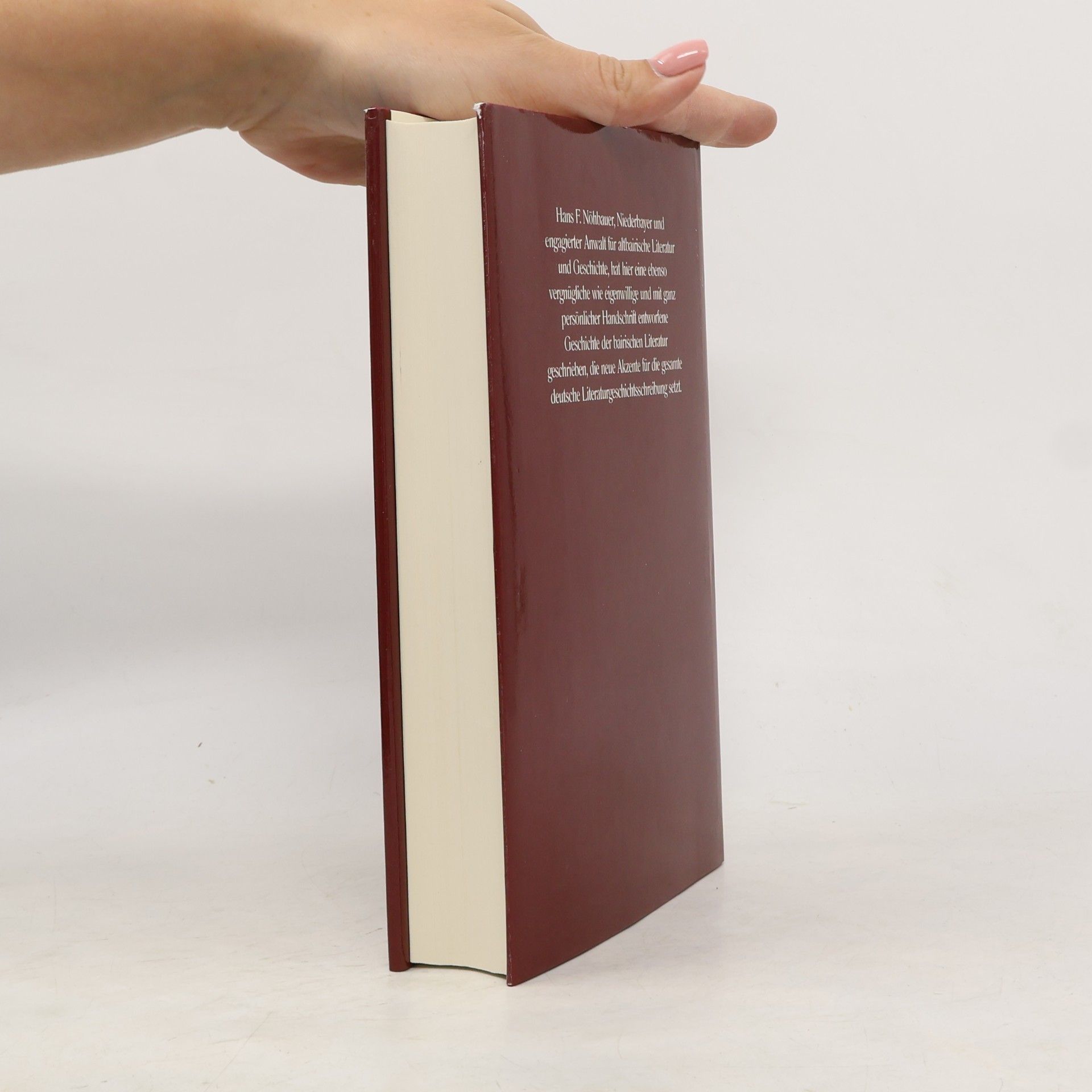 Hans F. Nöhbauer Kleine bairische Literaturgeschichte