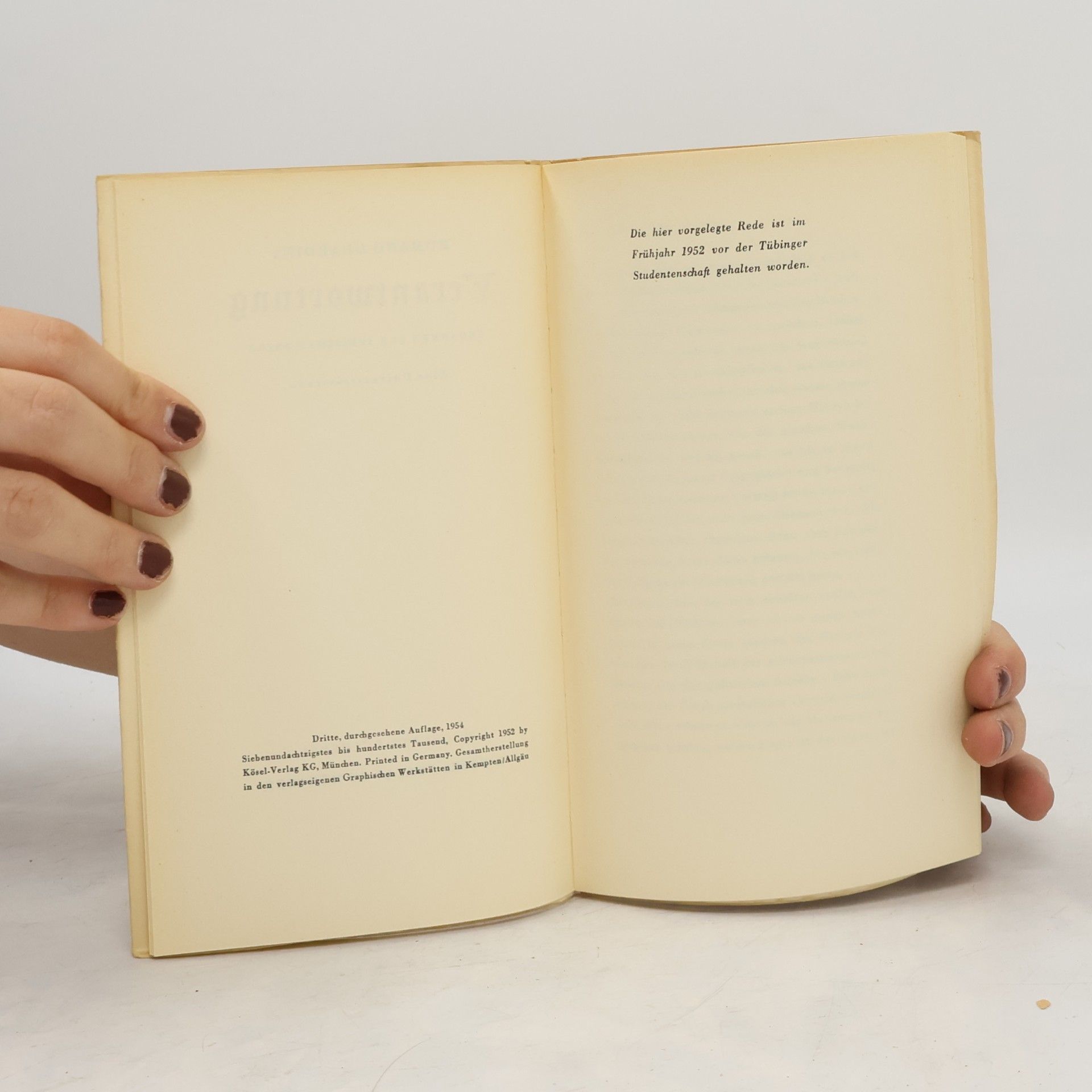 Romano Guardini Verantwortung