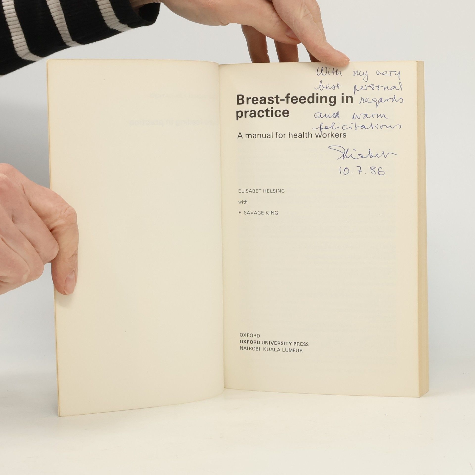 Elisabet Helsing Breast-Feeding in Practice