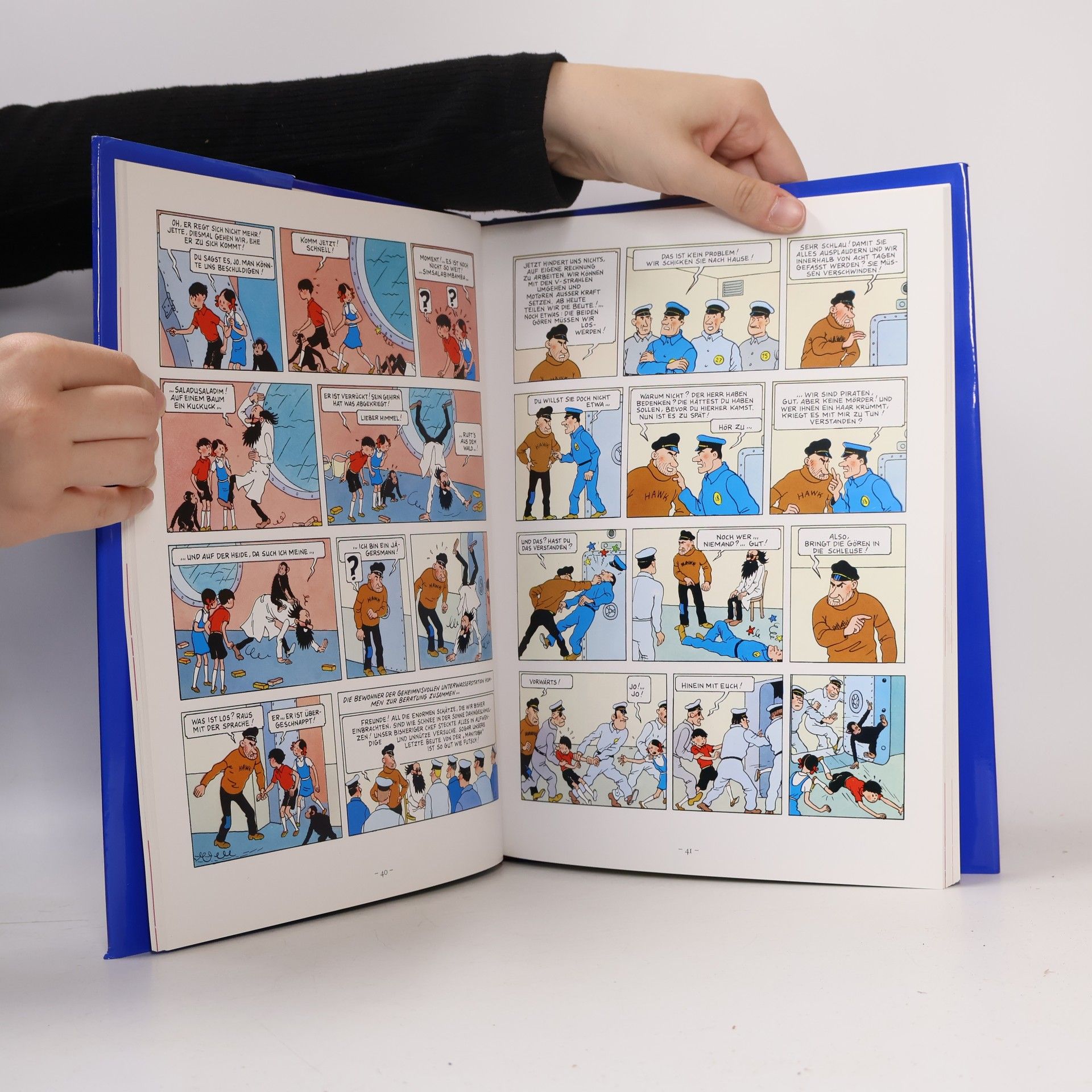 Hergé Werkausgabe 5. Jo, Jette und Jocko