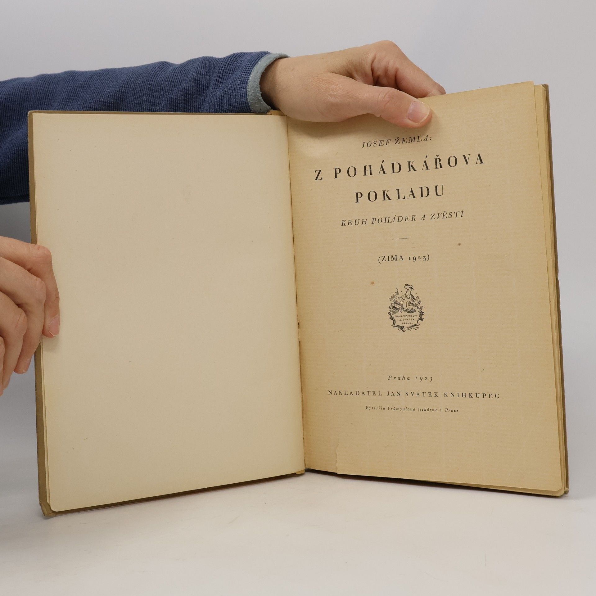 Josef Žemla Z pohádkářova pokladu