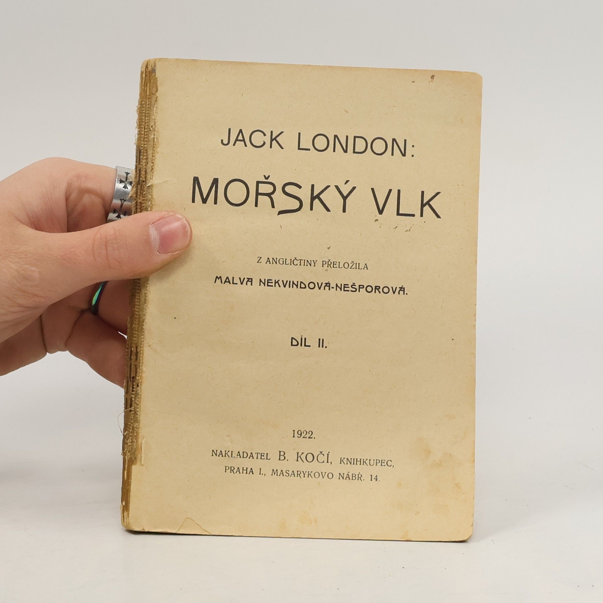 Jack London Mořský vlk II.