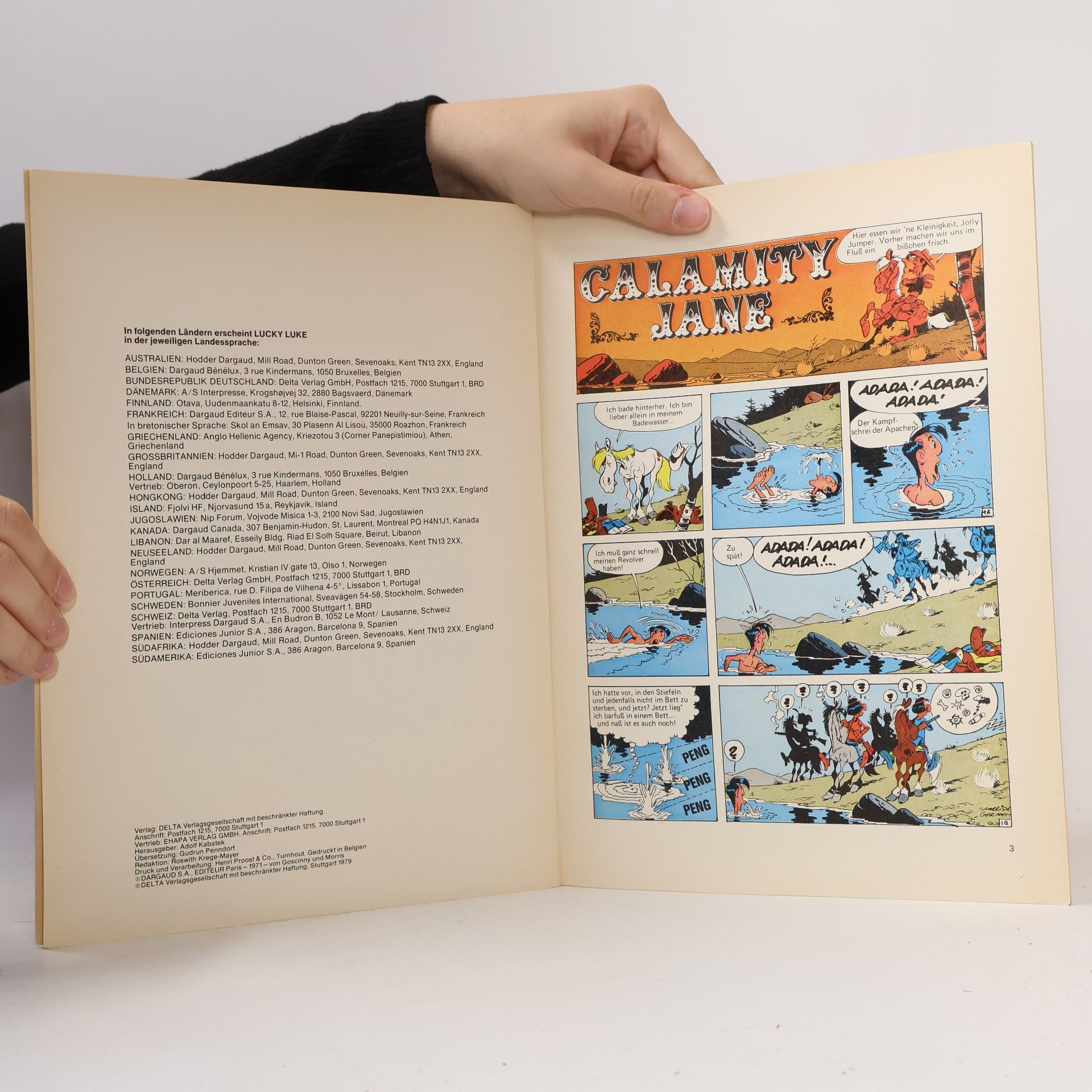 Autores varios Lucky Luke. Band 22. Galamity Jane