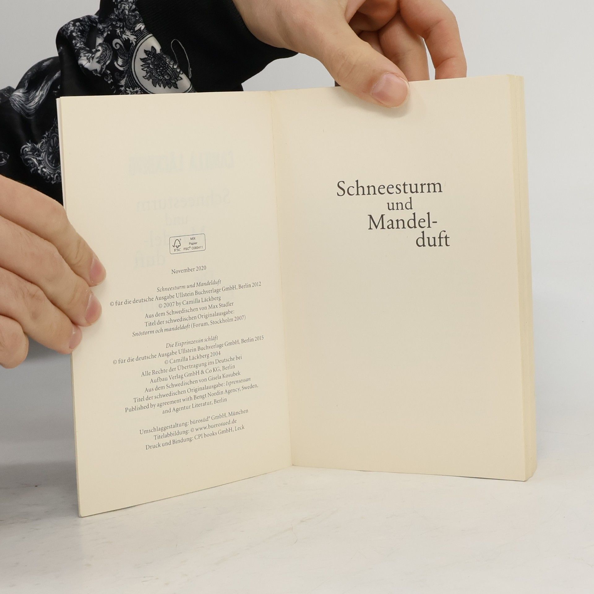 Camilla Läckberg Schneesturm und Mandelduft. Die Eisprinzessin schläft