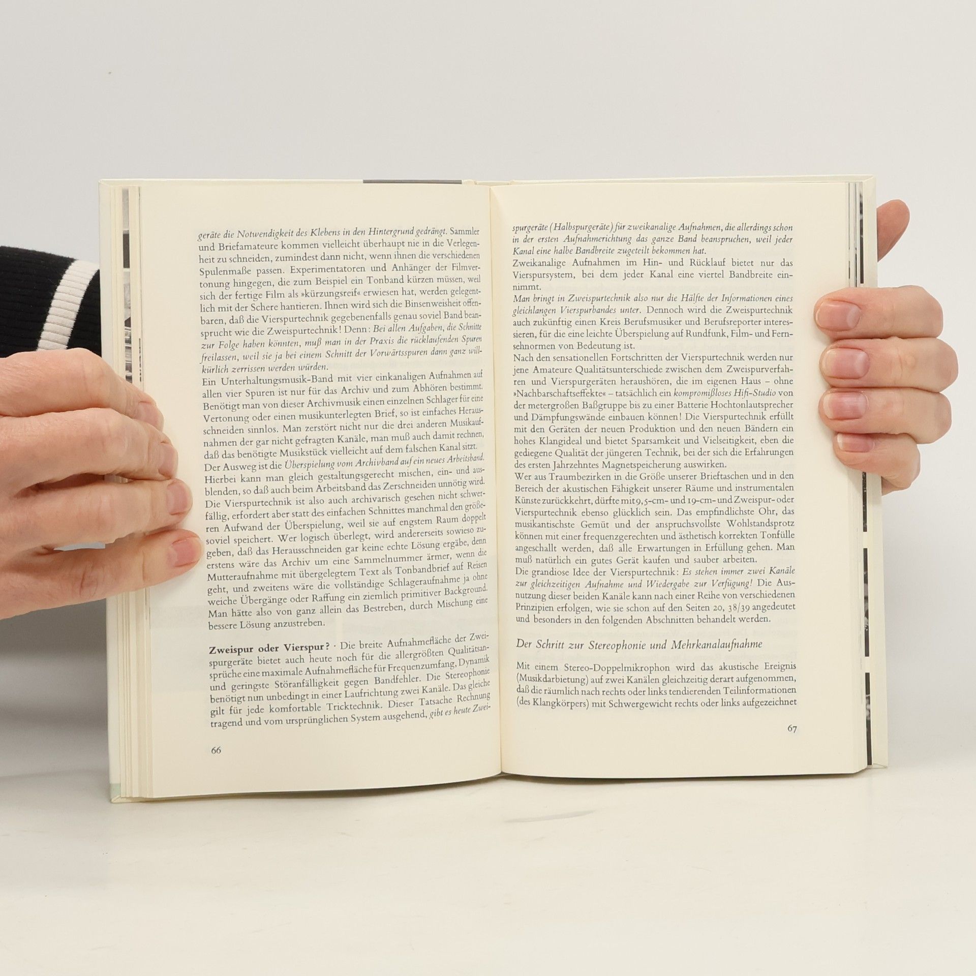 Joachim G. Staab Freude am Tonband