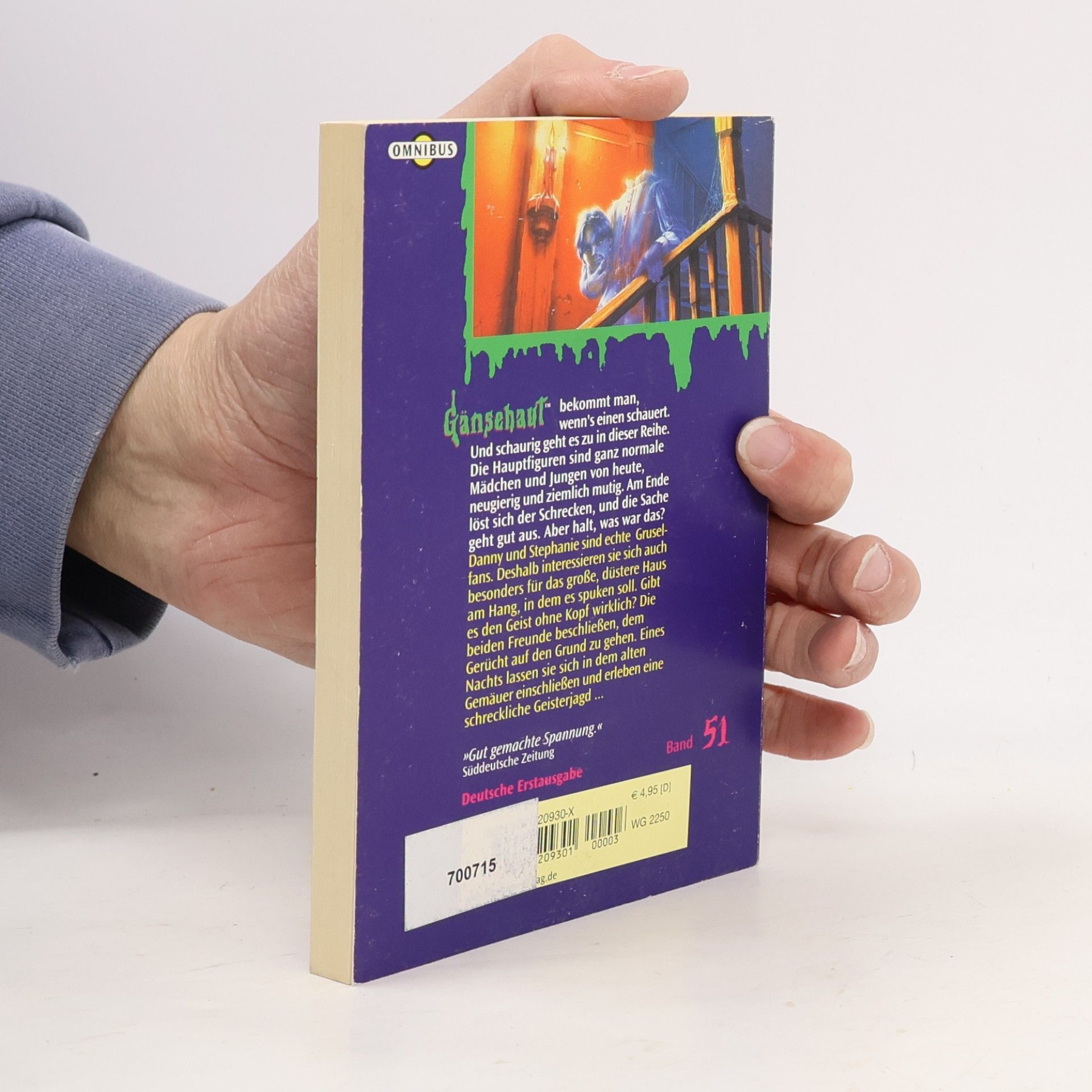 R. L. Stine Gänsehaut 51. Der Geist ohne Kopf