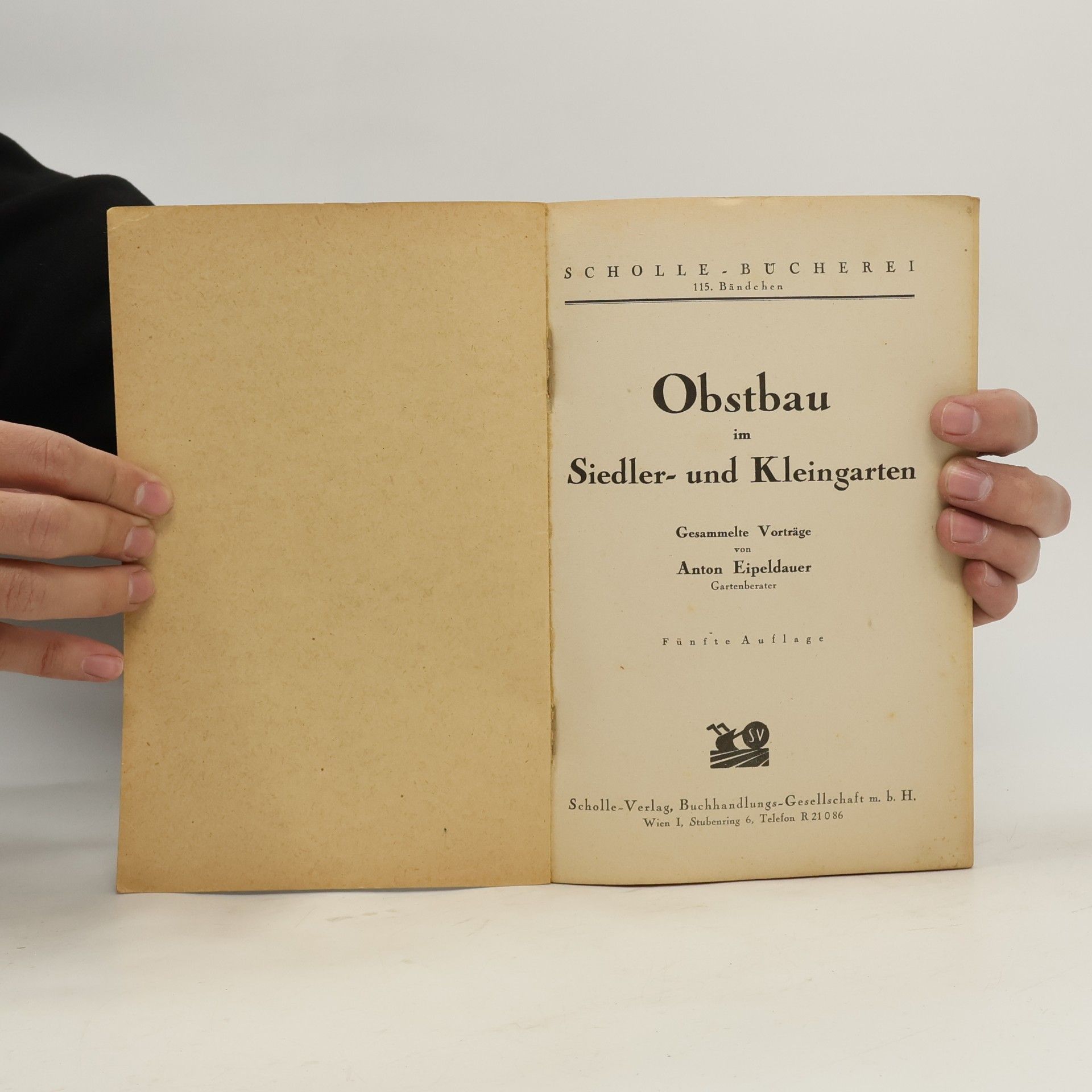 Anton Eipeldauer Obstbau im Siedler- und Kleingarten