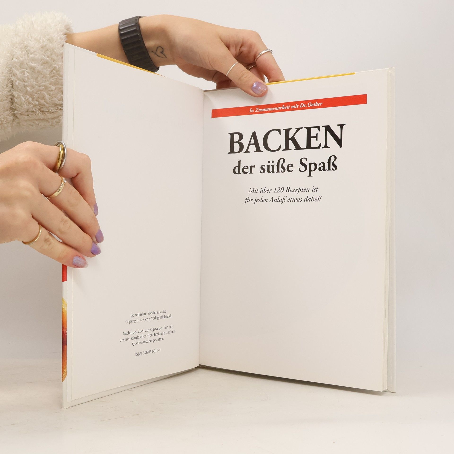 Kolektiv autorů Backen der süße Spaß