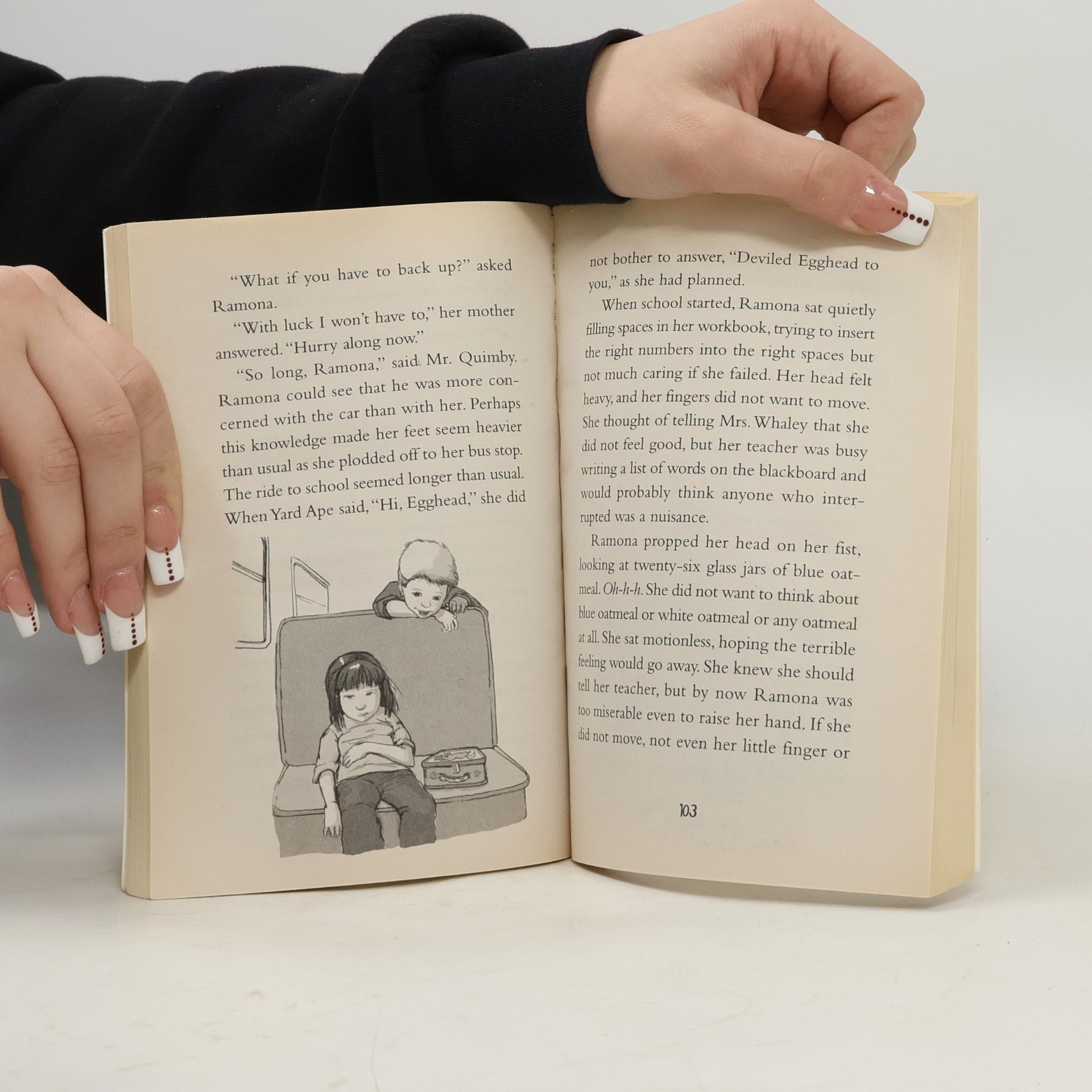 Beverly Clearly Ramona Quimby. Age 8