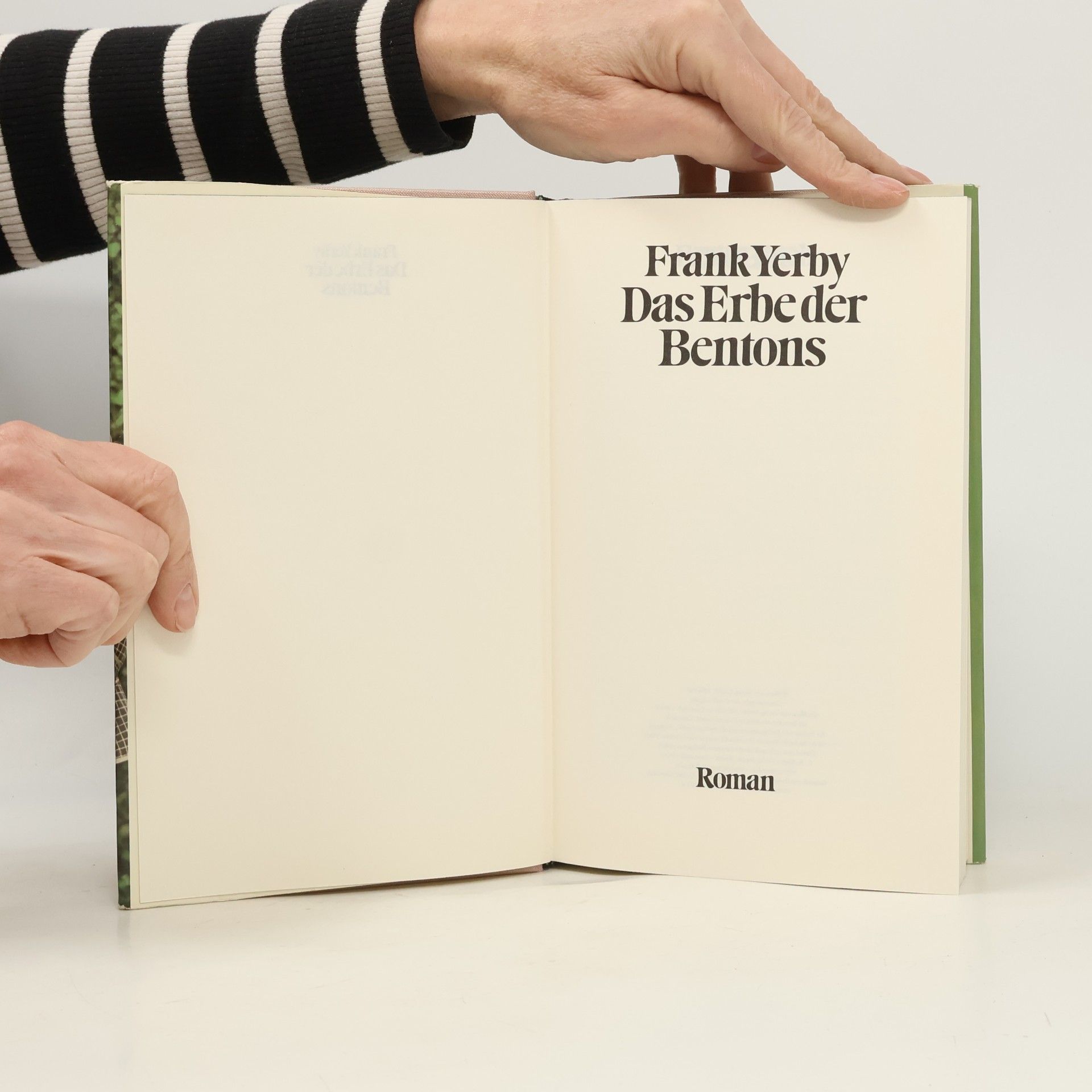 Frank Yerby Das Erbe der Bentons