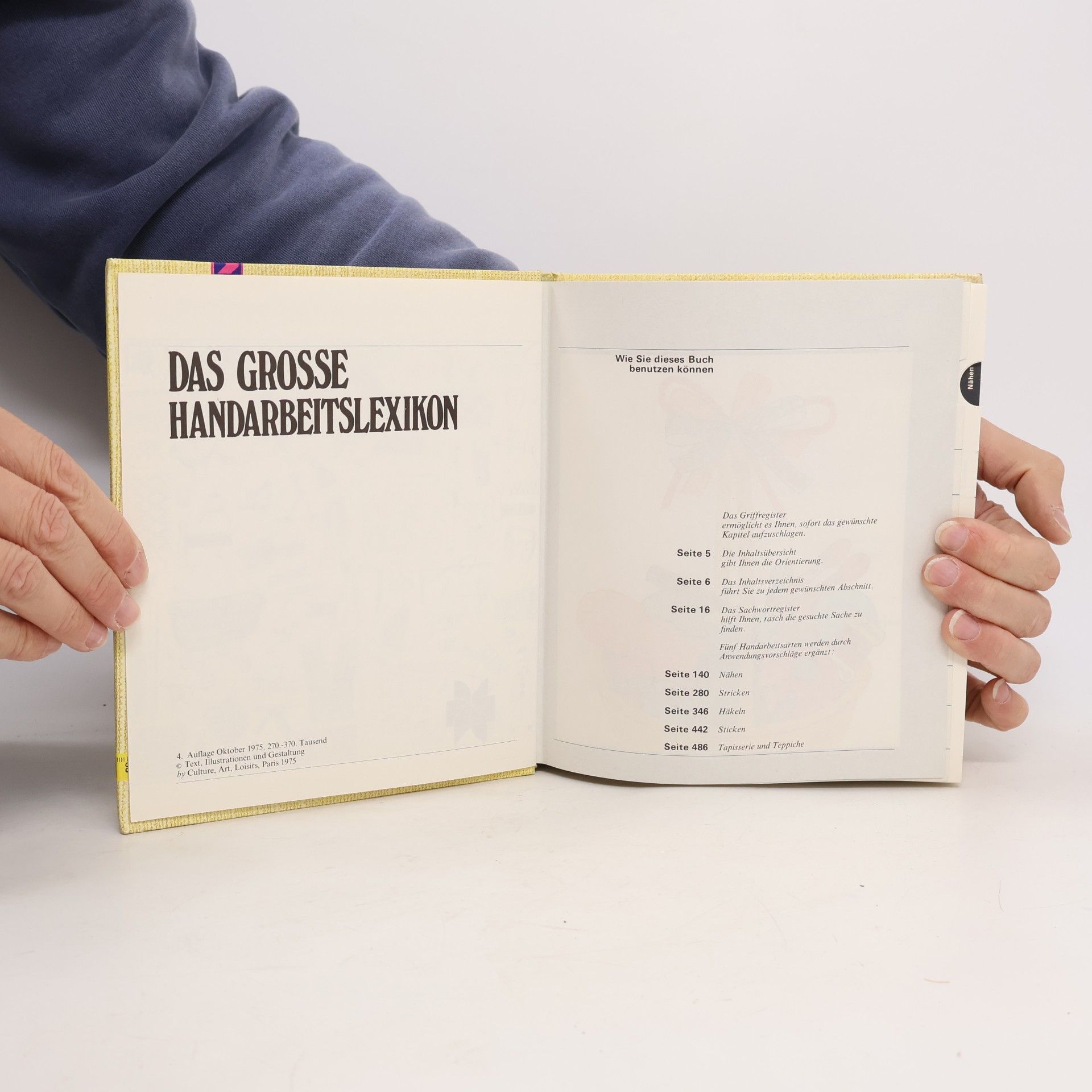 Collectif d'auteurs Das grosse Handarbeitslexikon