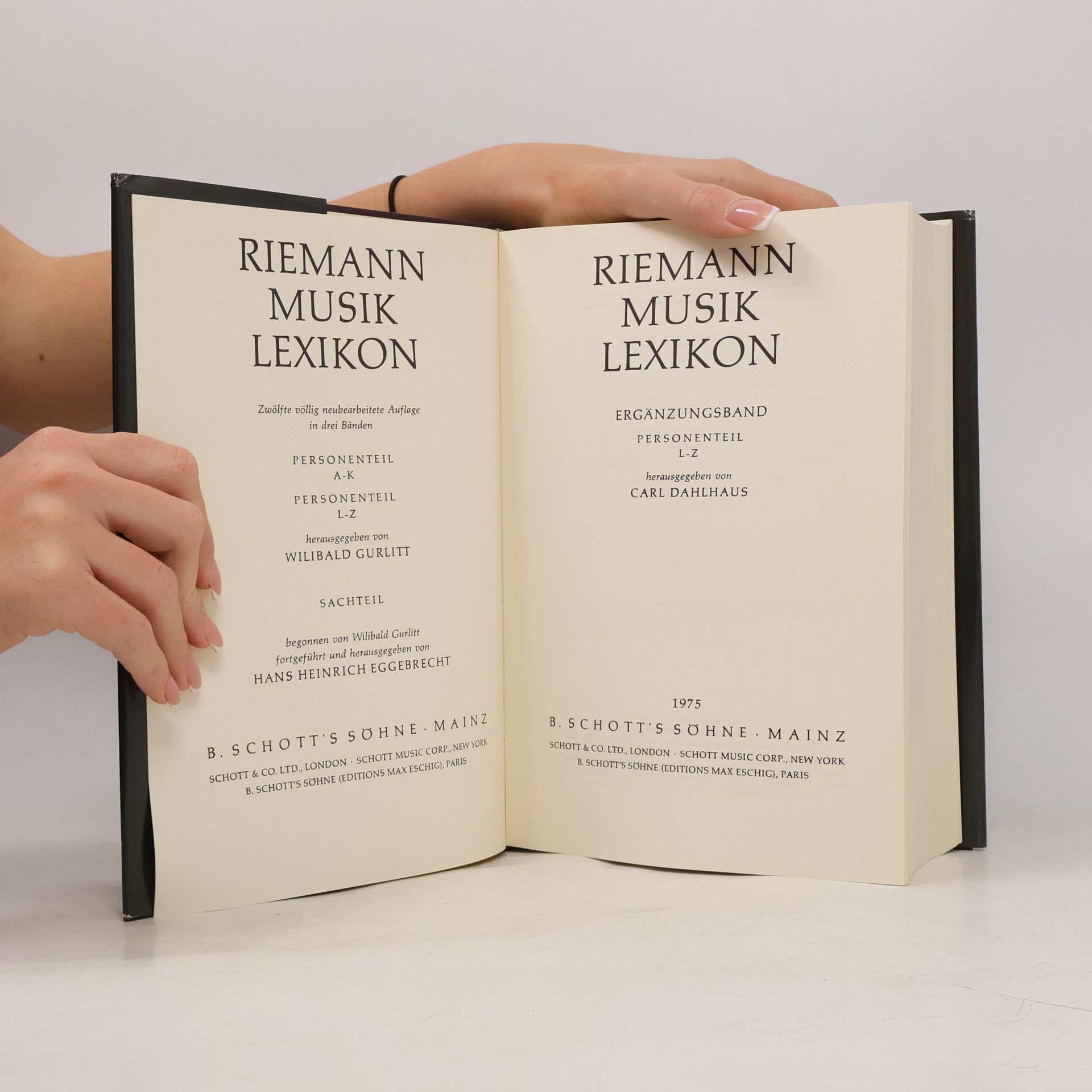 Hugo Reimann Riemann Musik Lexikon