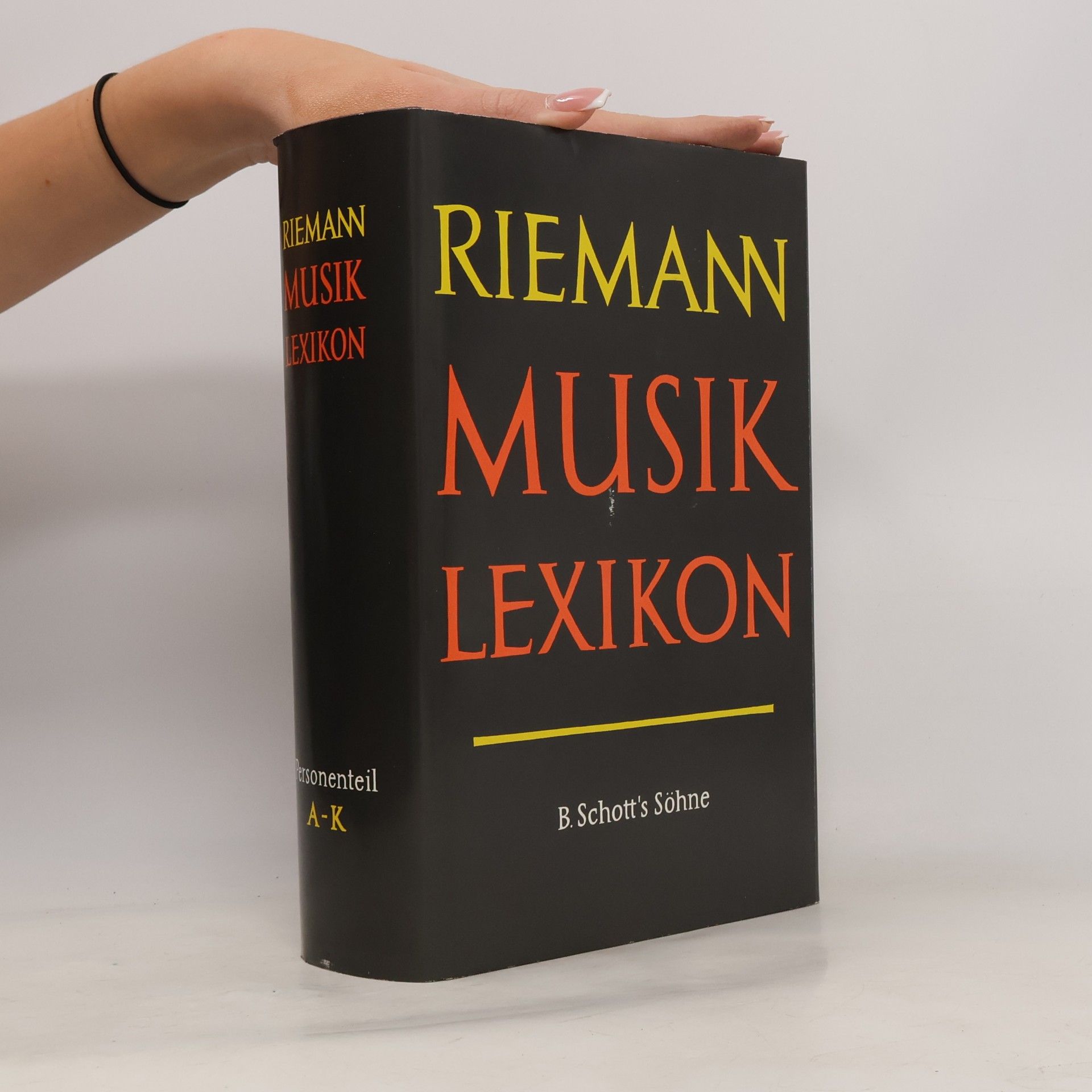 Collectif d'auteurs Riemann Musik Lexikon. Personenteil A-K