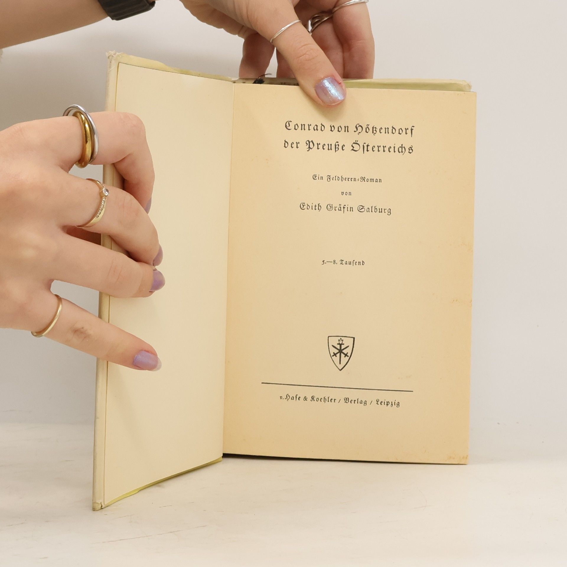 Edith Gräfin Salburg Conrad von Hötzendorf, der Preuße Oesterreichs