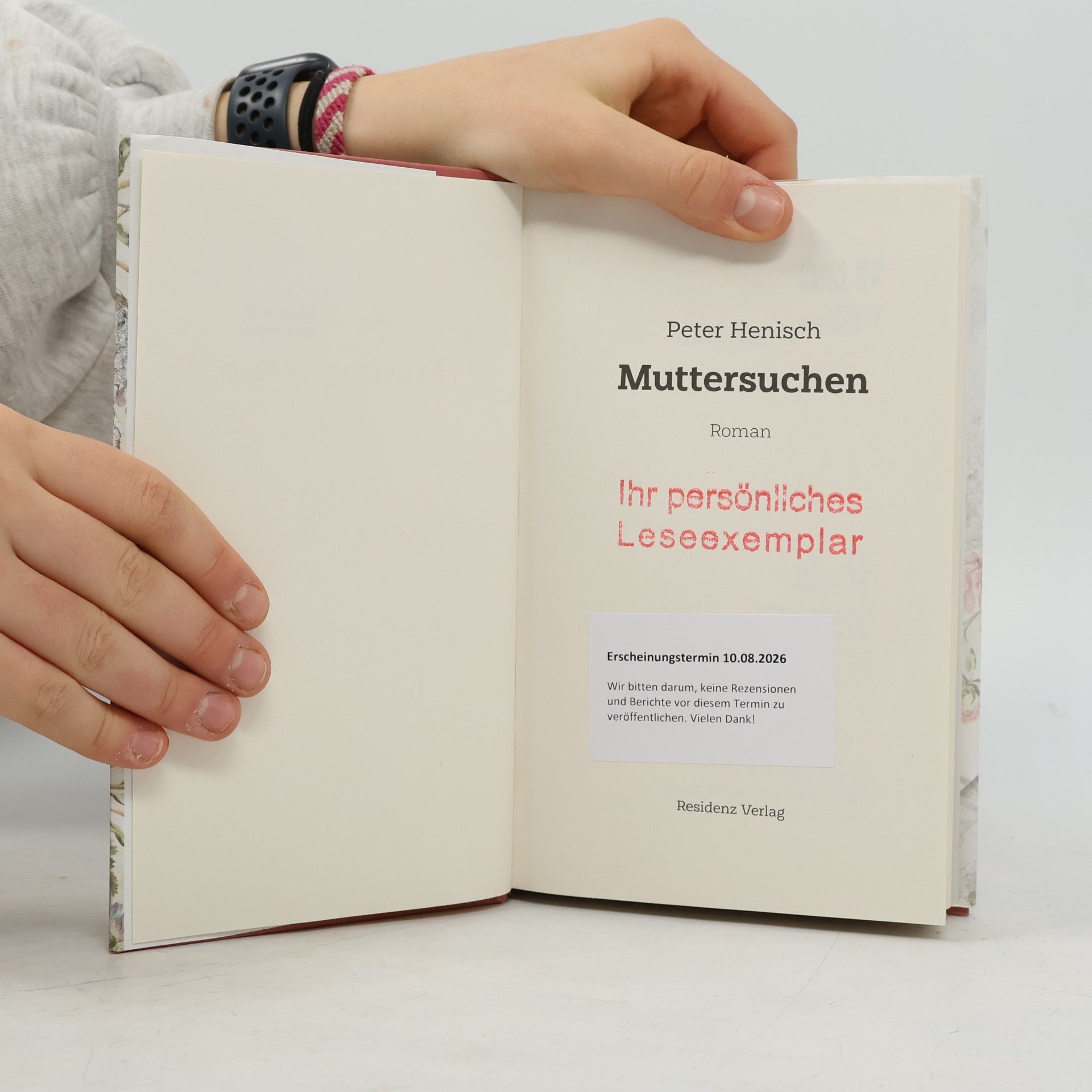 Peter Henisch Muttersuchen