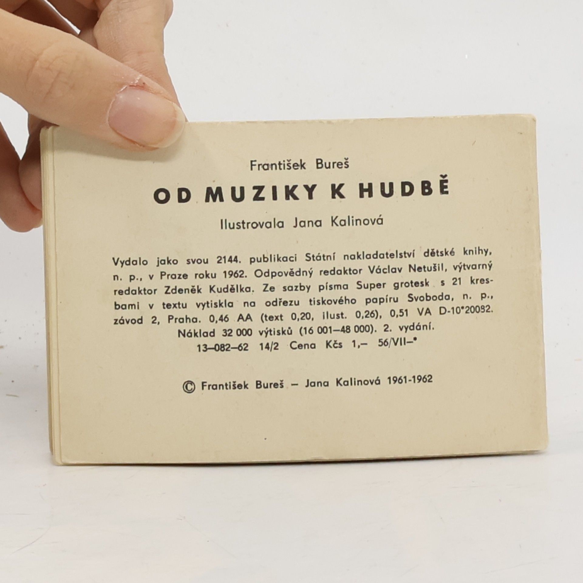 František Bureš Od muziky k hudbě