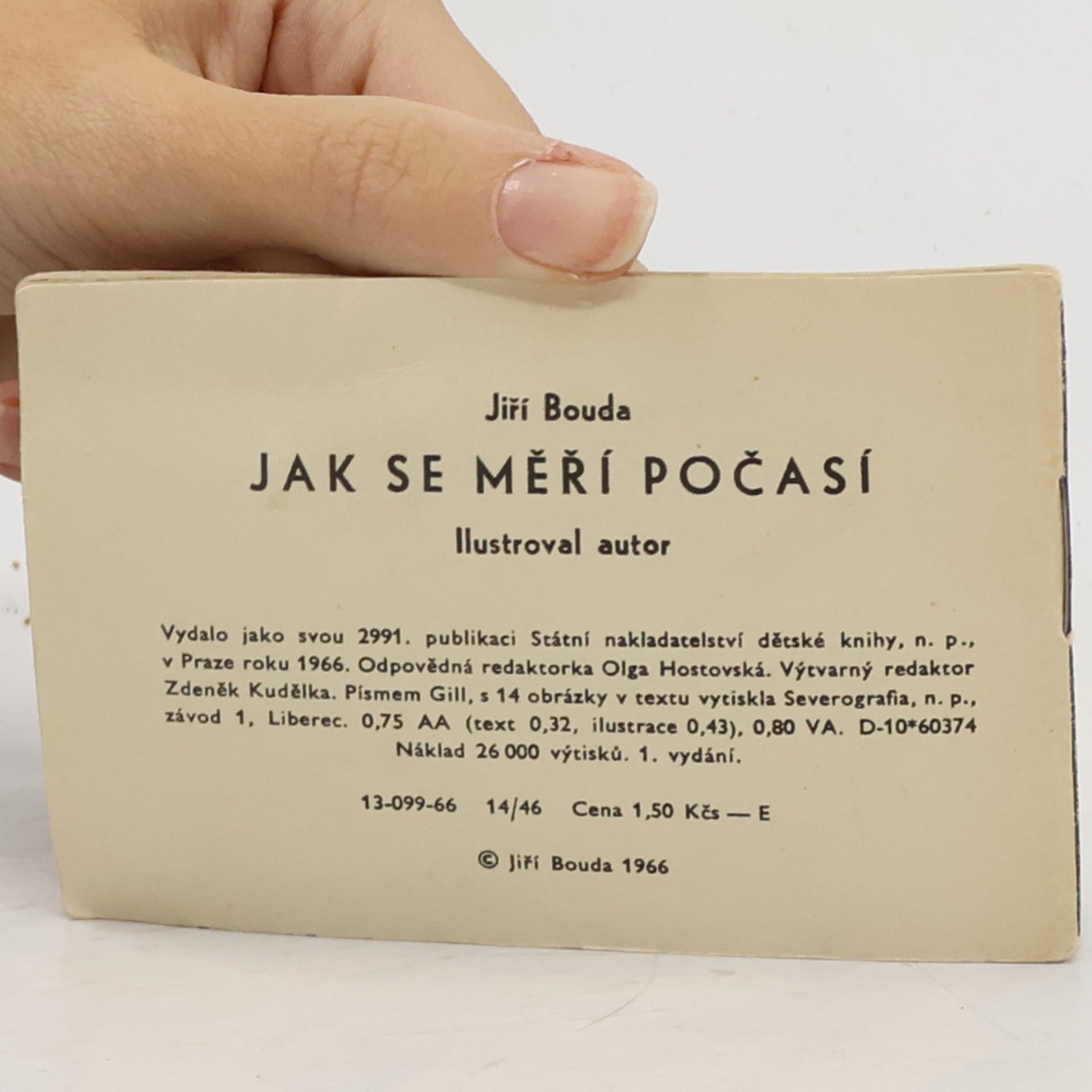 Jiří Bouda Jak se měří počasí