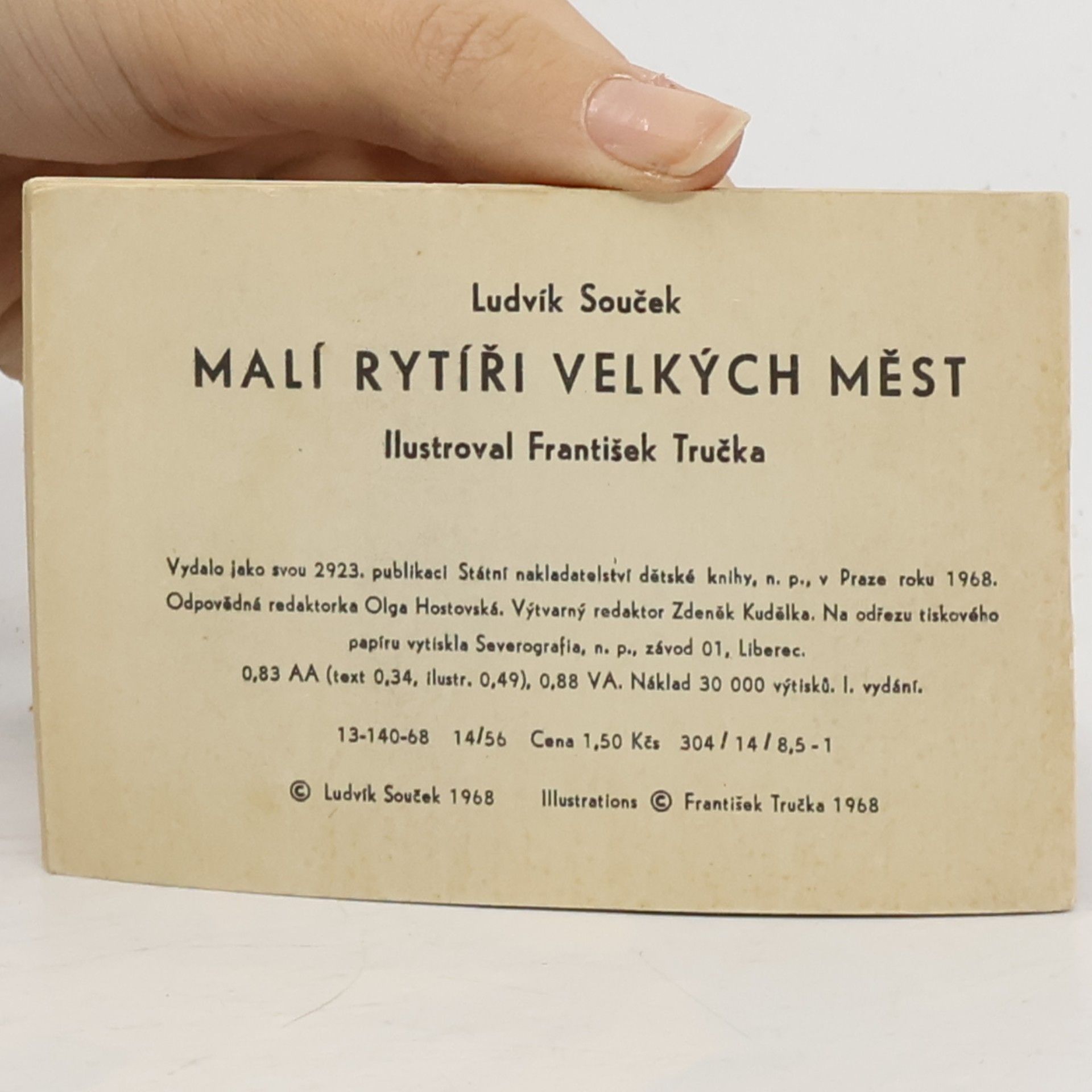 Ludvík Souček Malí rytíři velkých měst