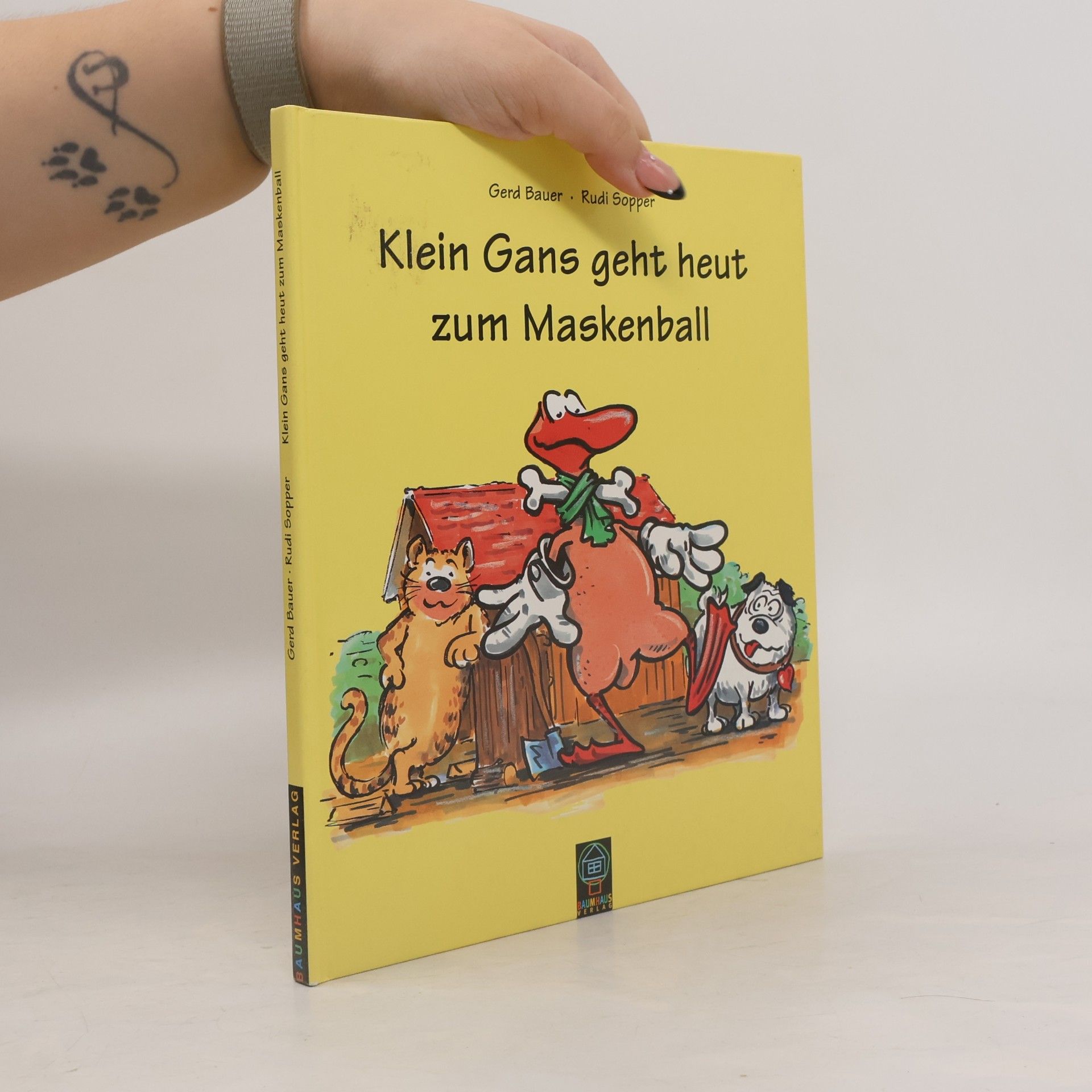 Klein Gans geht heut zum Maskenball