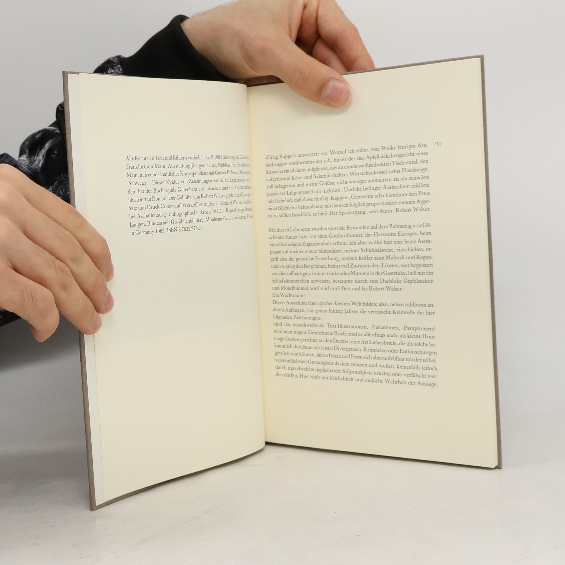 Robert Walser Der Gehülfe. Variationen