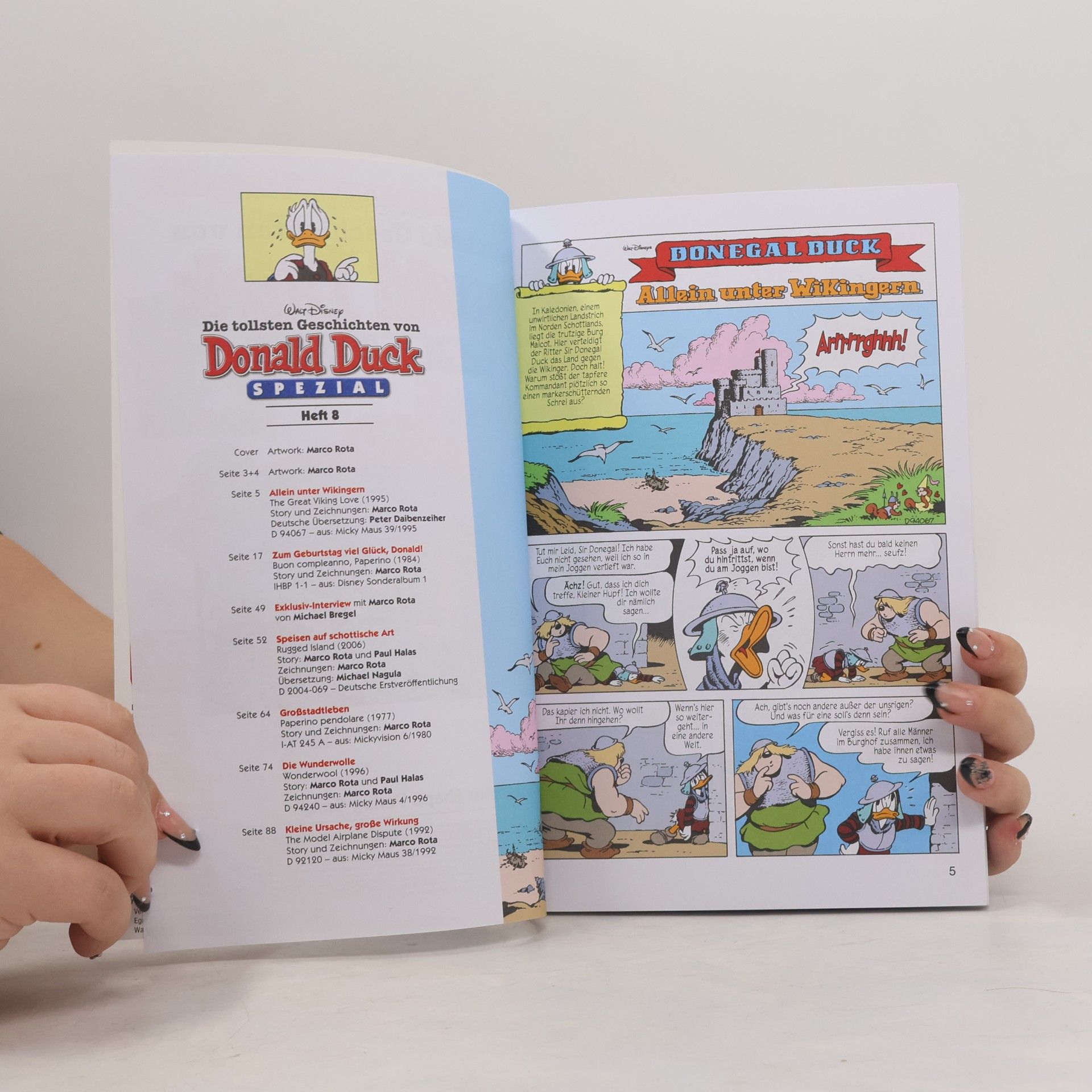 Walt Disney Die tollsten Geschichten von Donald Duck Spezial Nr.8
