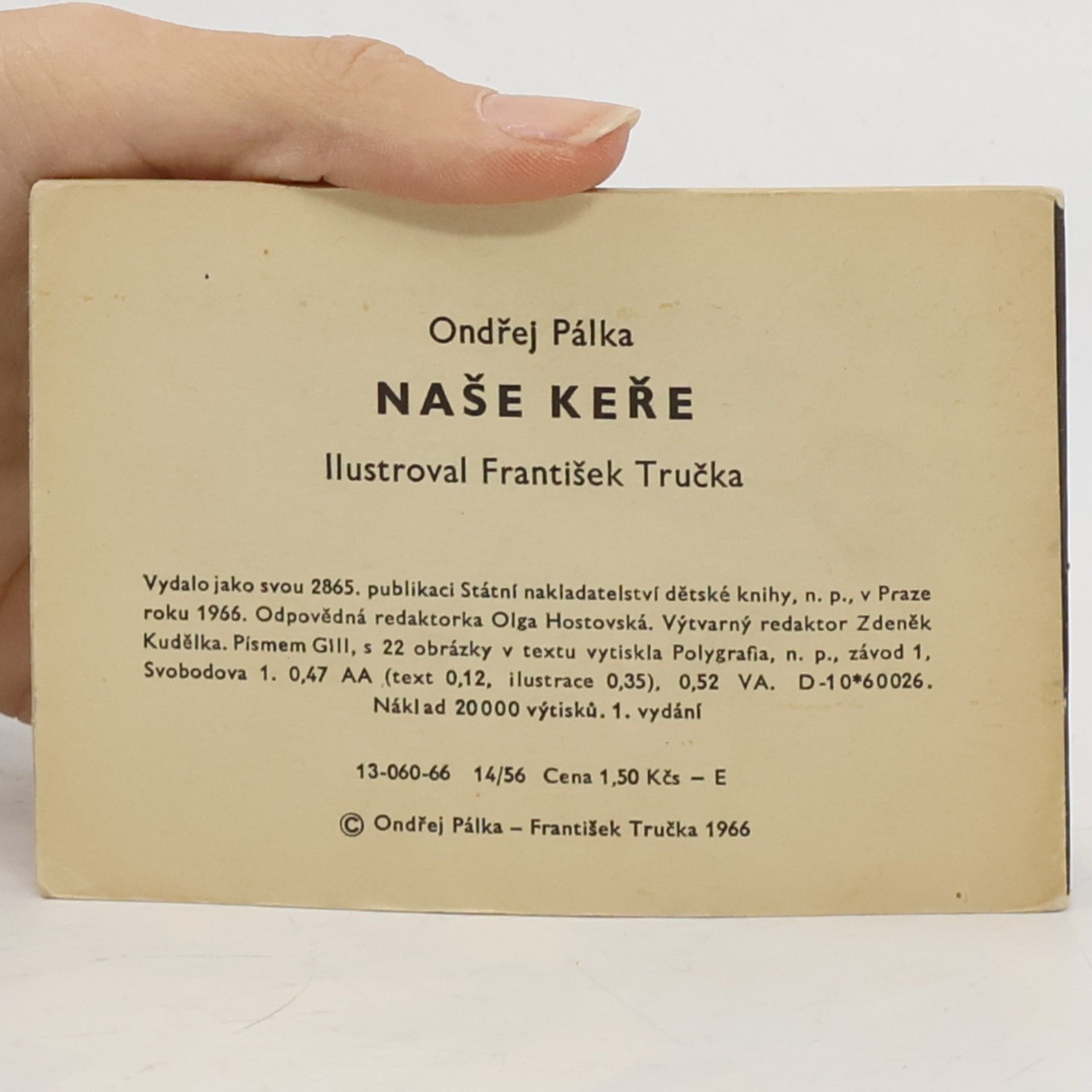 František Tručka Naše keře