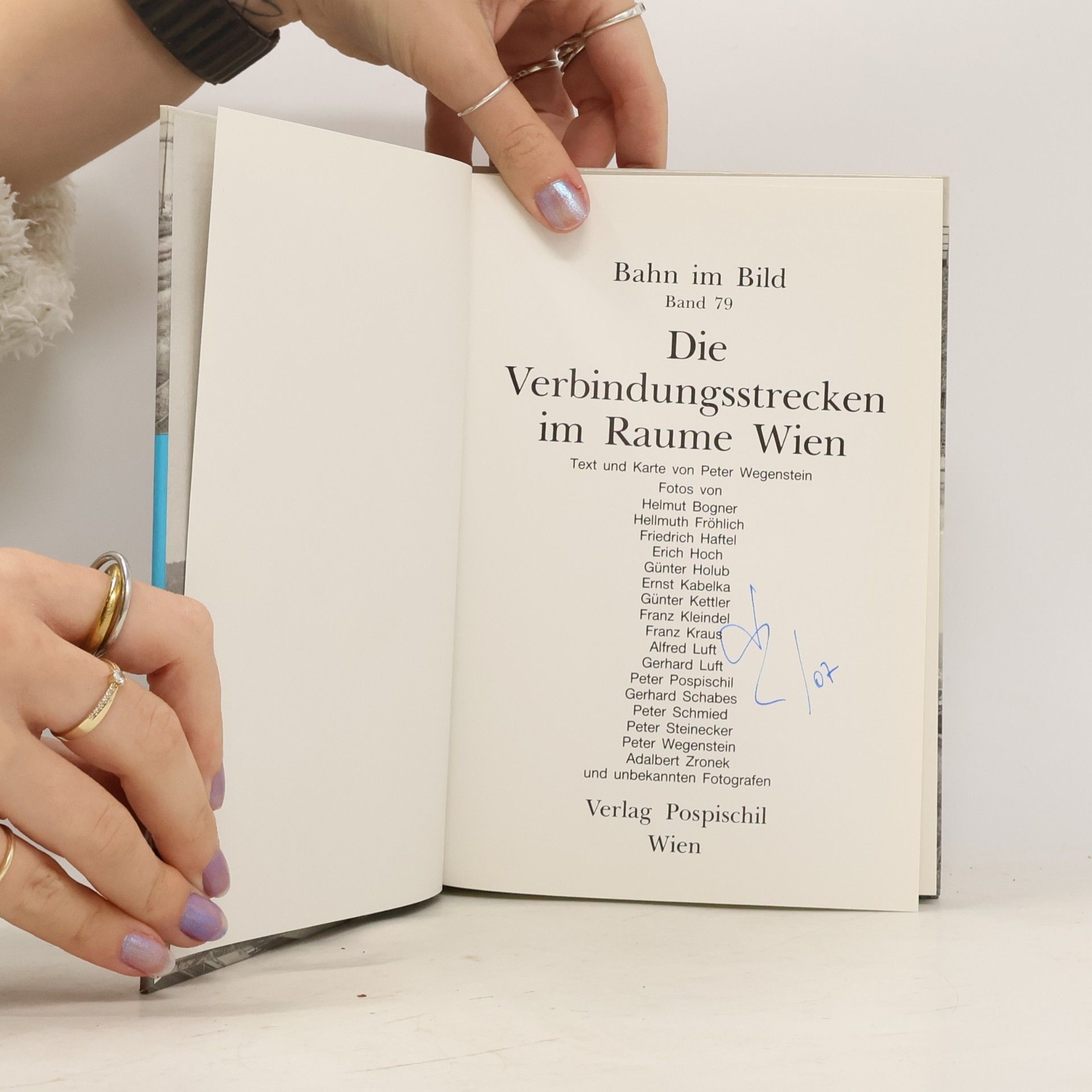 Peter Wegenstein Bahn im Bild 79. Die Verbindungsstrecken im Raume Wien