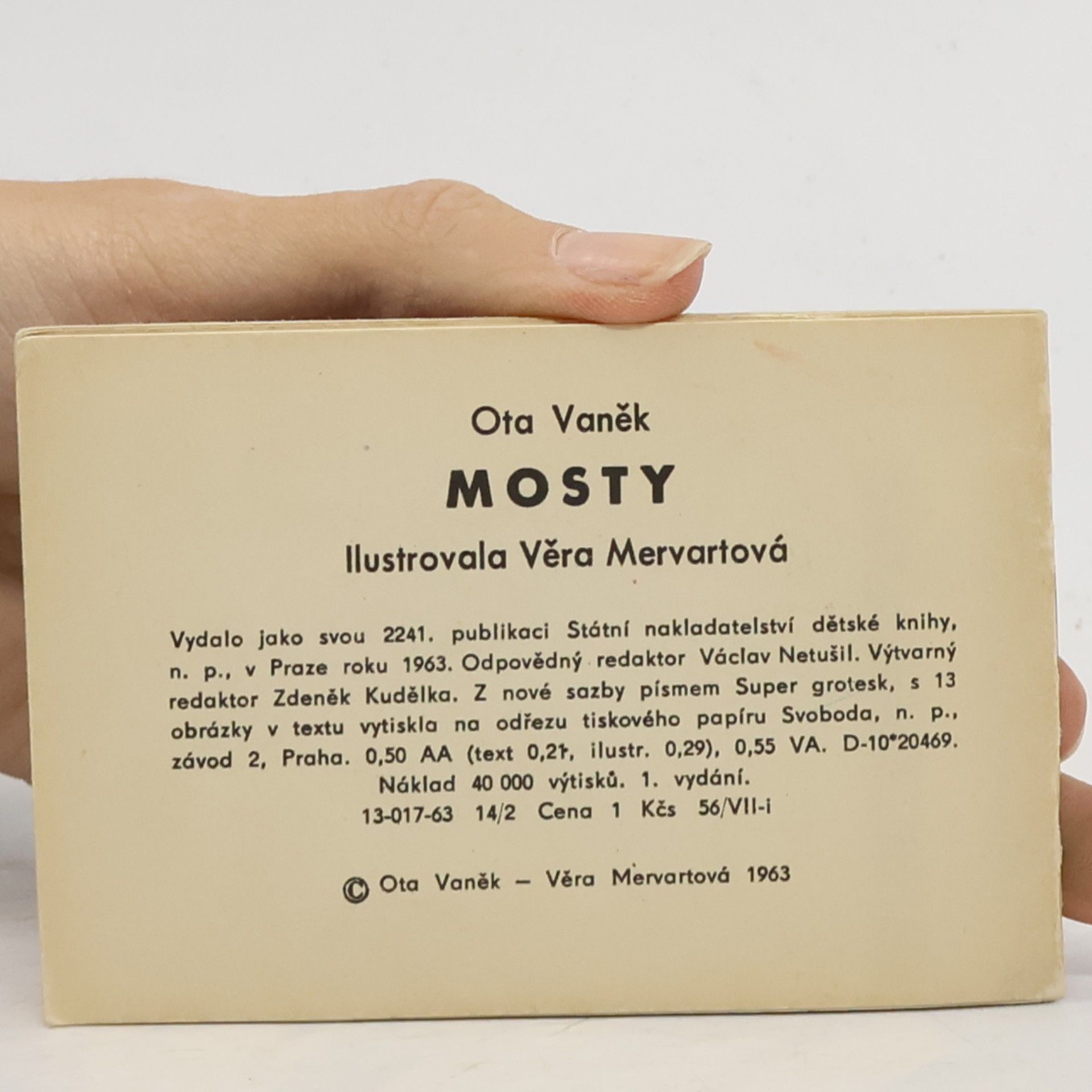 Otakar Vaněk Mosty