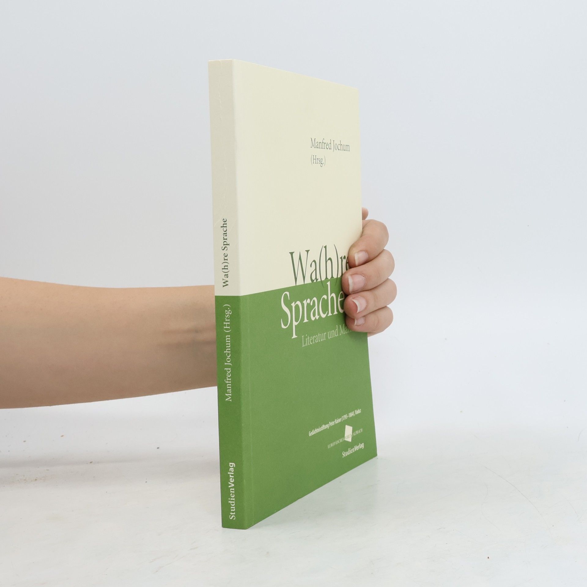 Manfred Jochum Wa(h)re Sprache