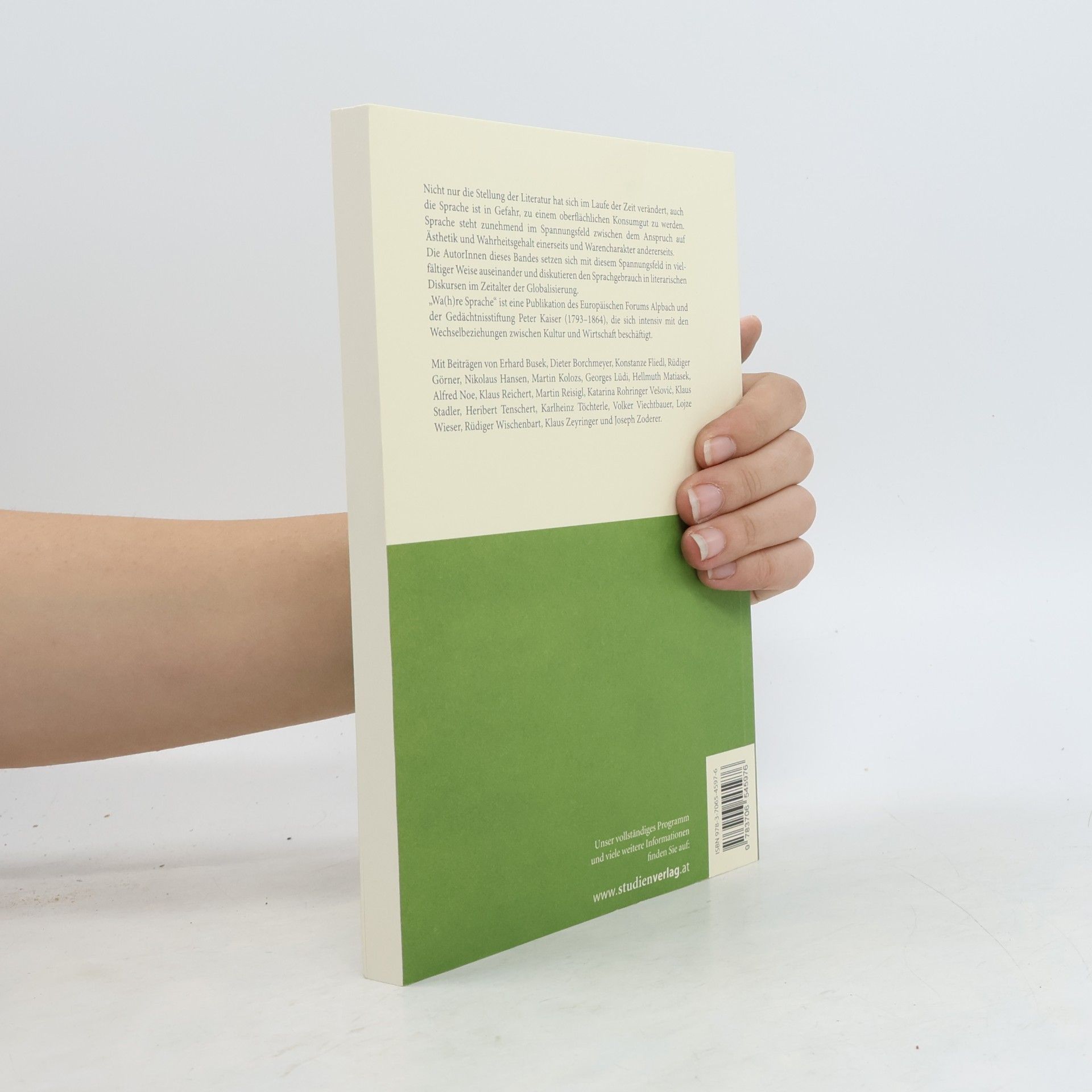 Manfred Jochum Wa(h)re Sprache