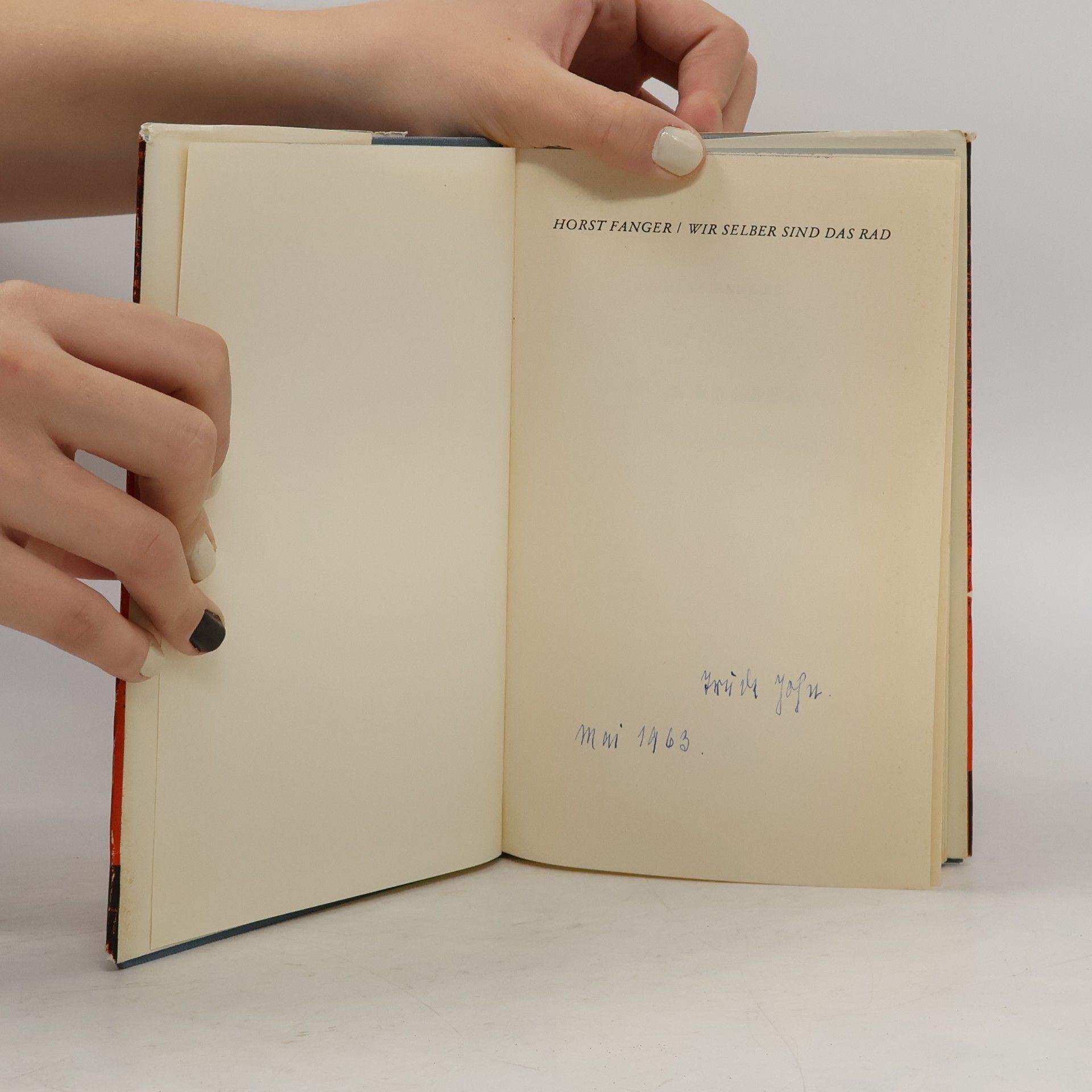 Horst P. Fanger Wir selber sind das Rad