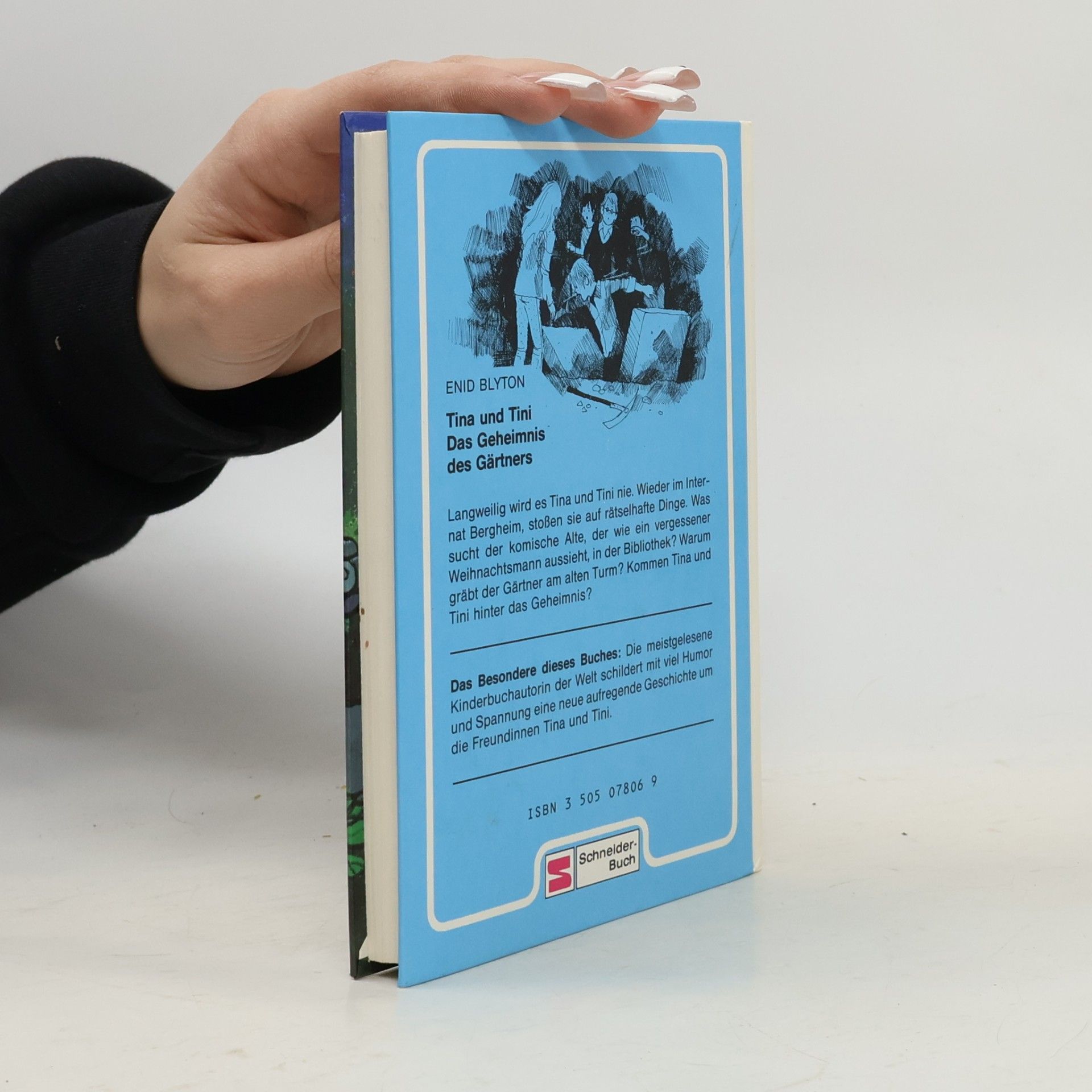 Enid Blyton Tina und Tini - Das Geheimnis des Gärtners
