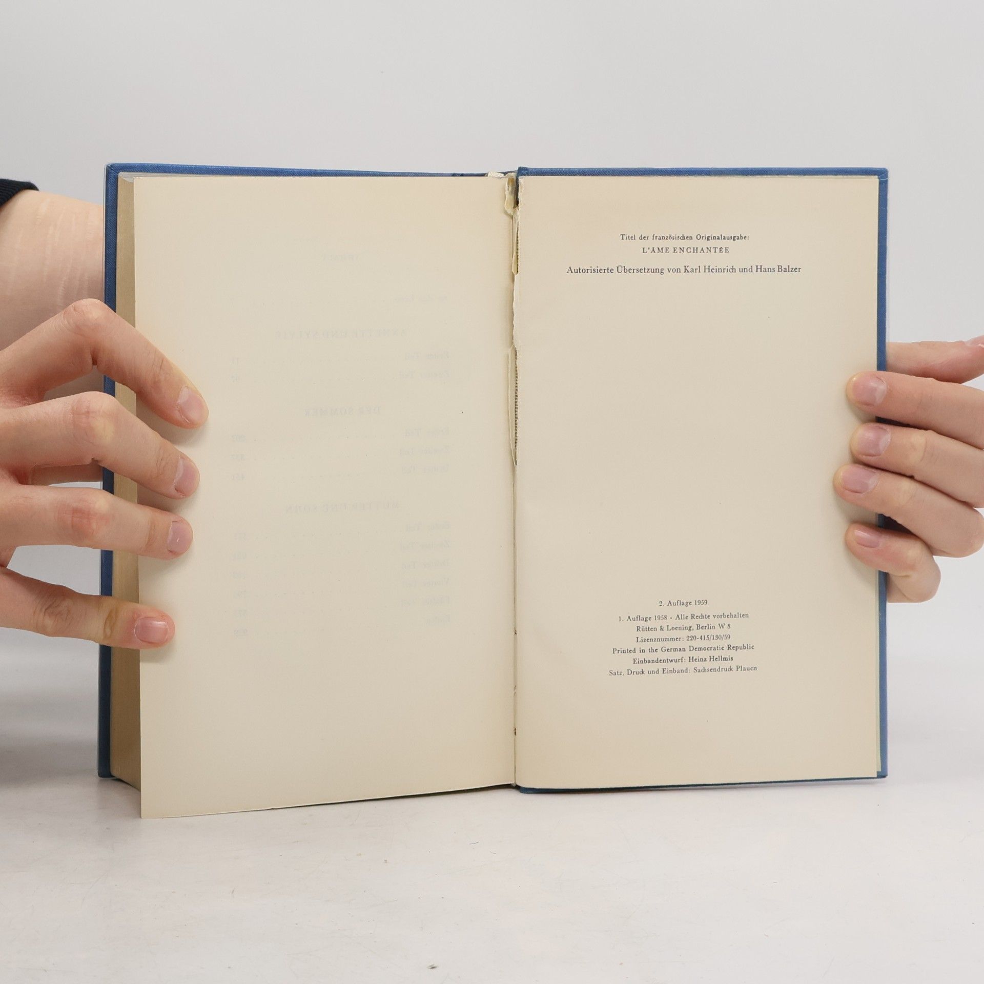 Romain Rolland Dei verzauberte Seele 1-2