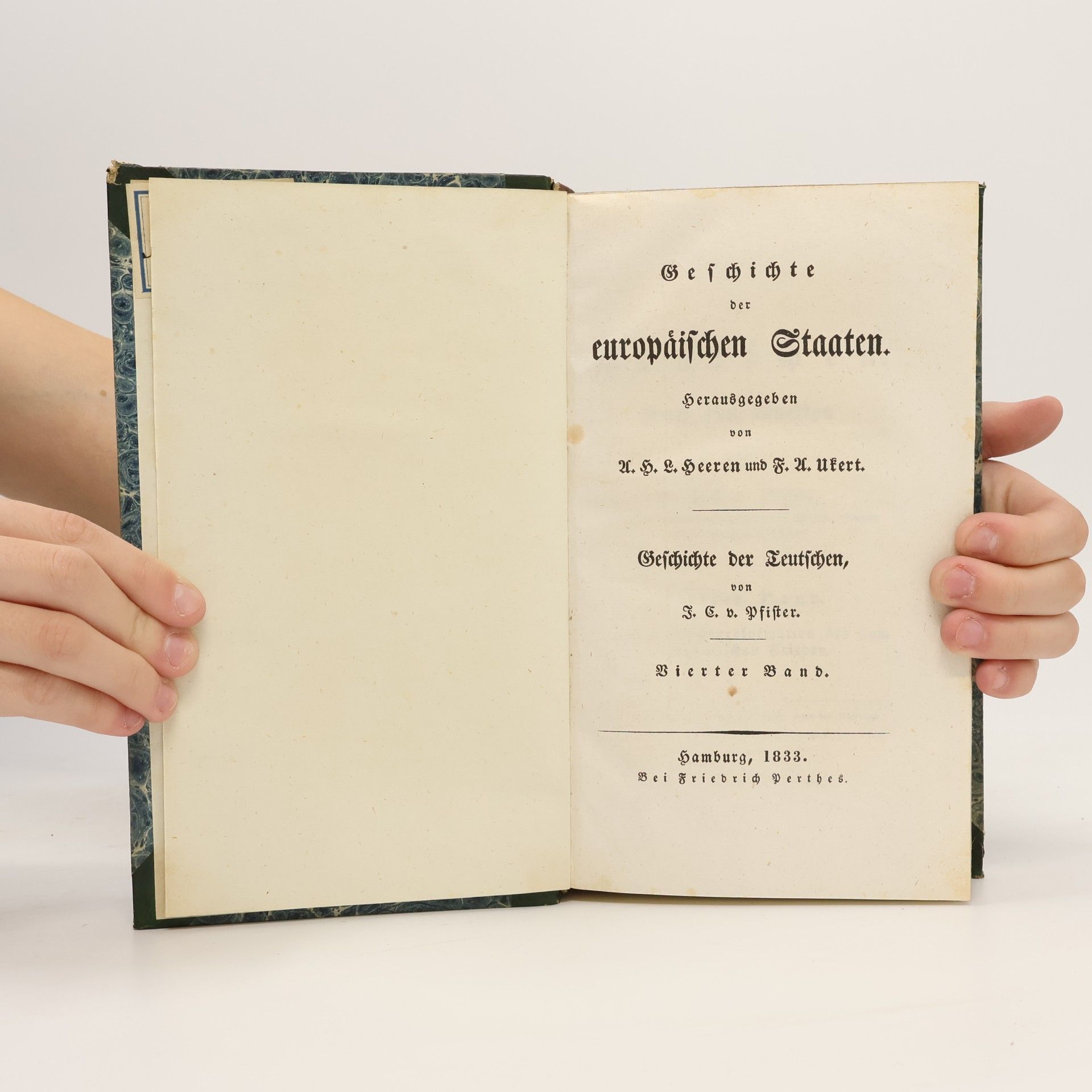 Johann Christian von Pfister Geschichte der Teutschen 4