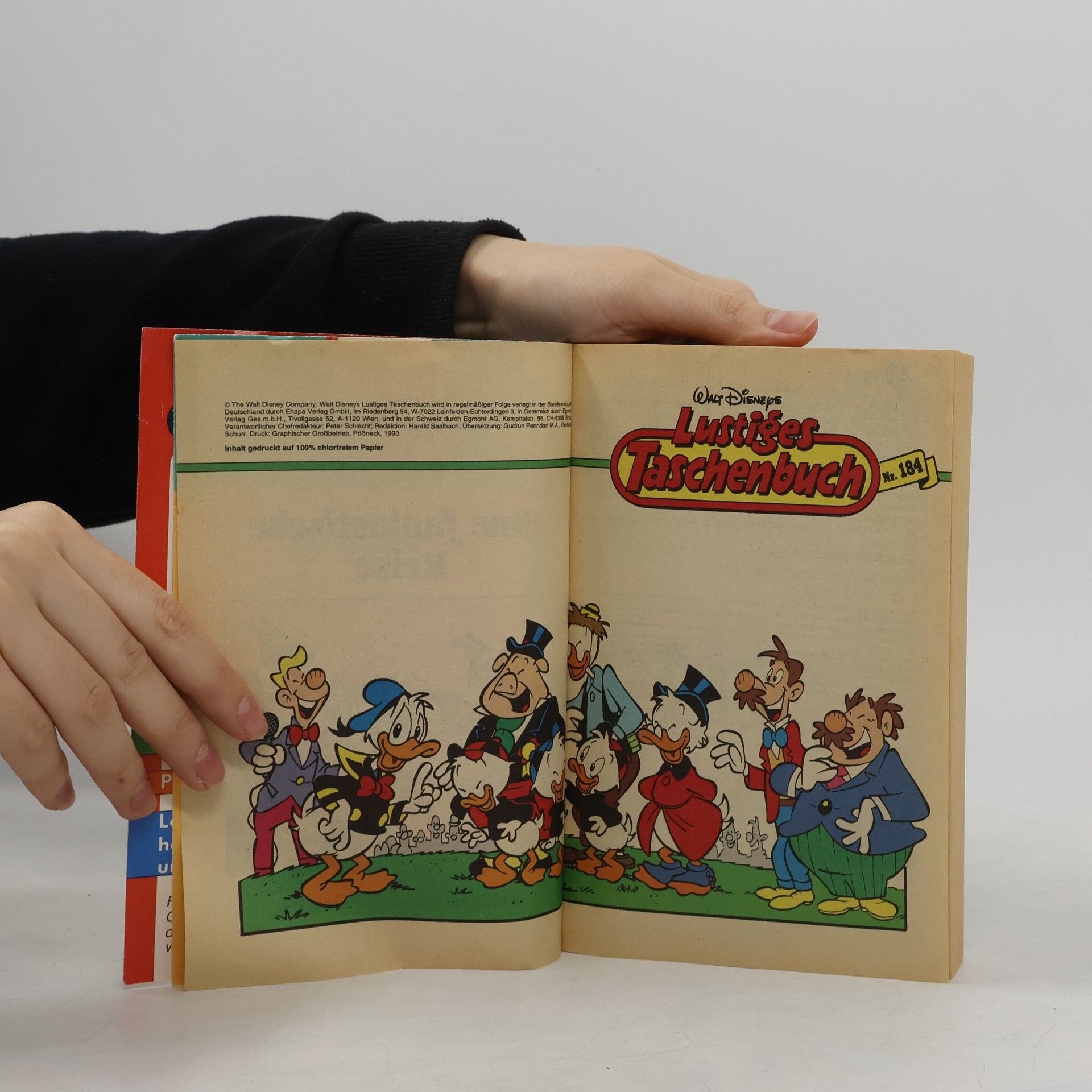 Walt Disney Lustiges Taschenbuch 184. Eine fantastische Reise