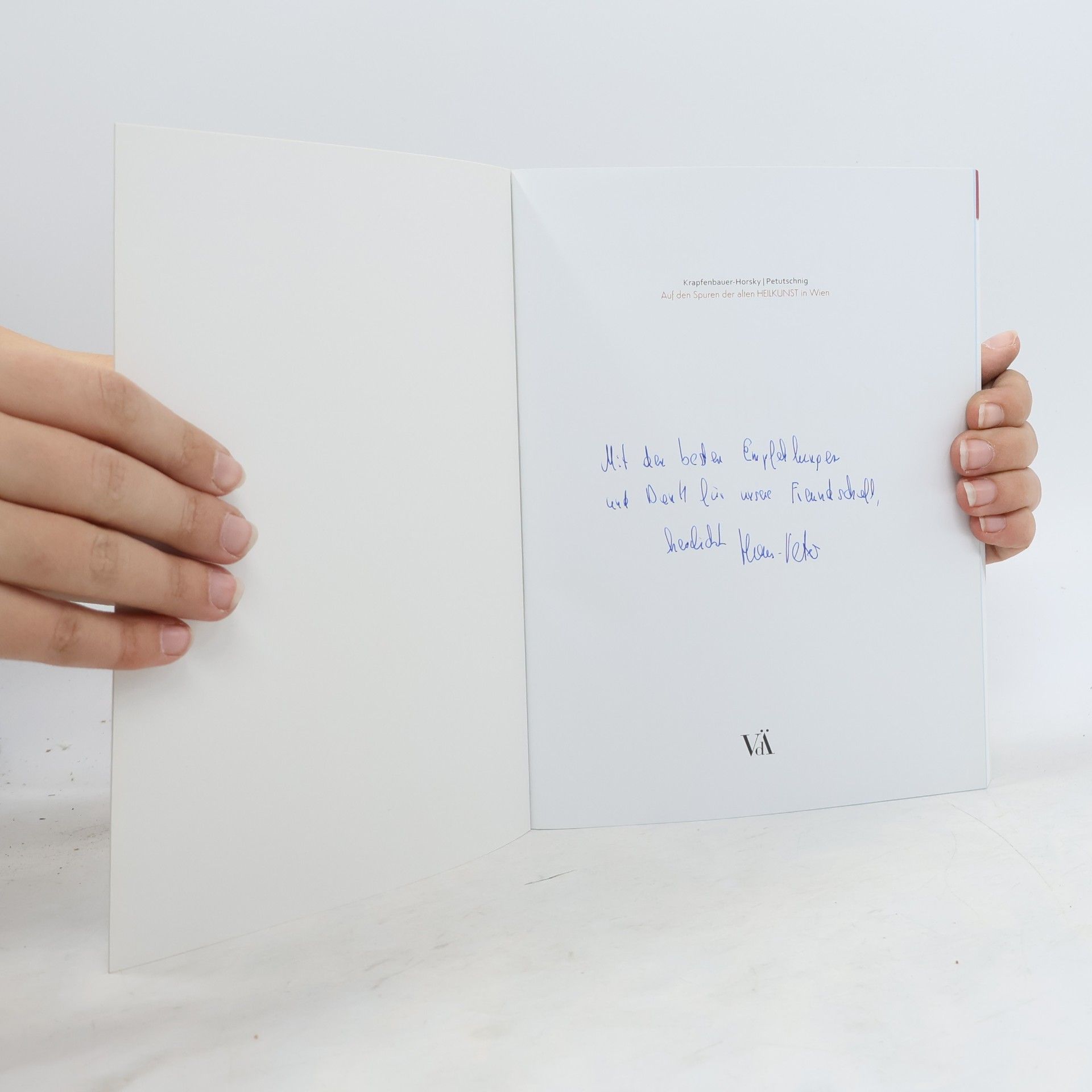 Bibiane Krapfenbauer-Horsky Auf den Spuren der alten Heilkunst in Wien