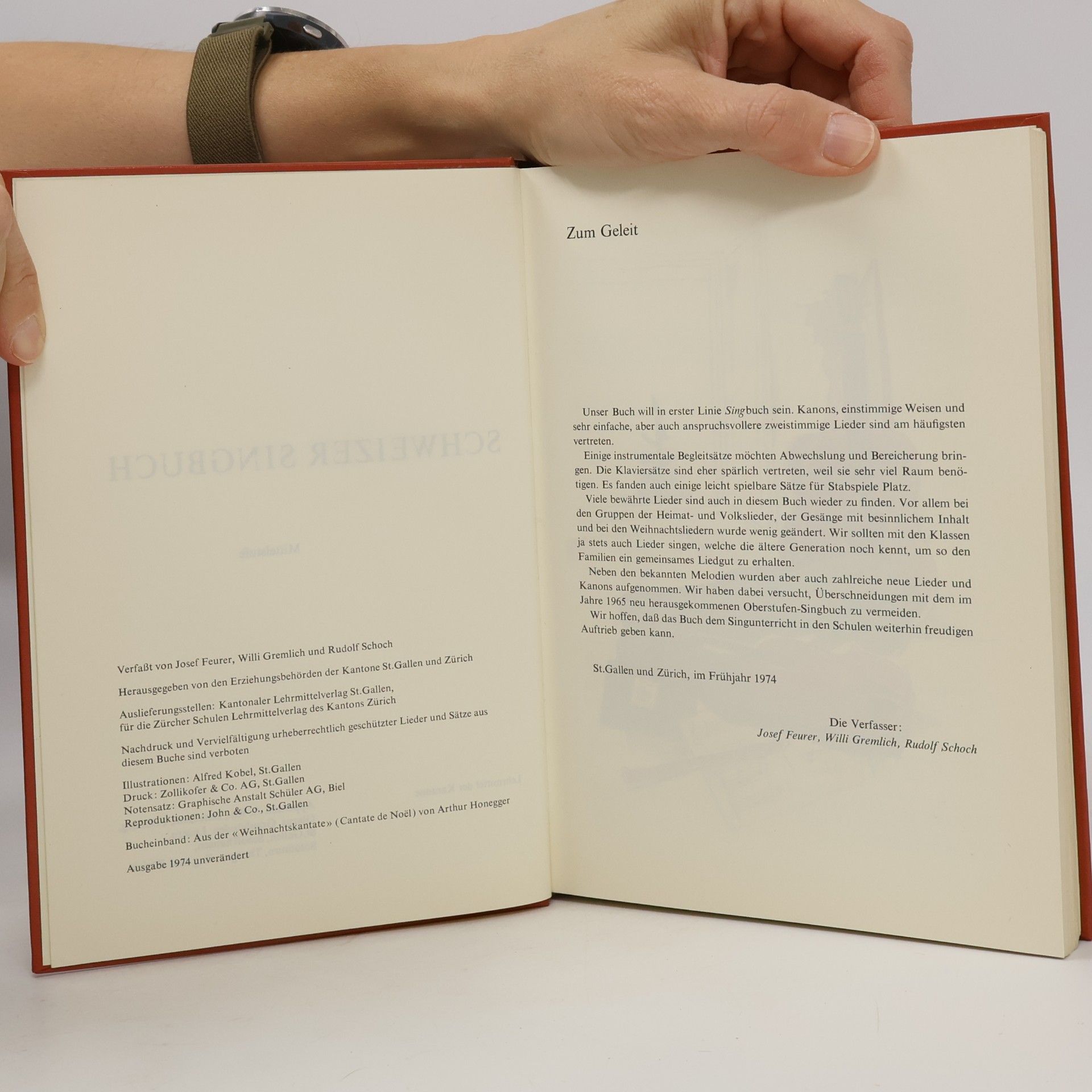 Autorenkollektiv Schweizer Singbuch Mittelstufe