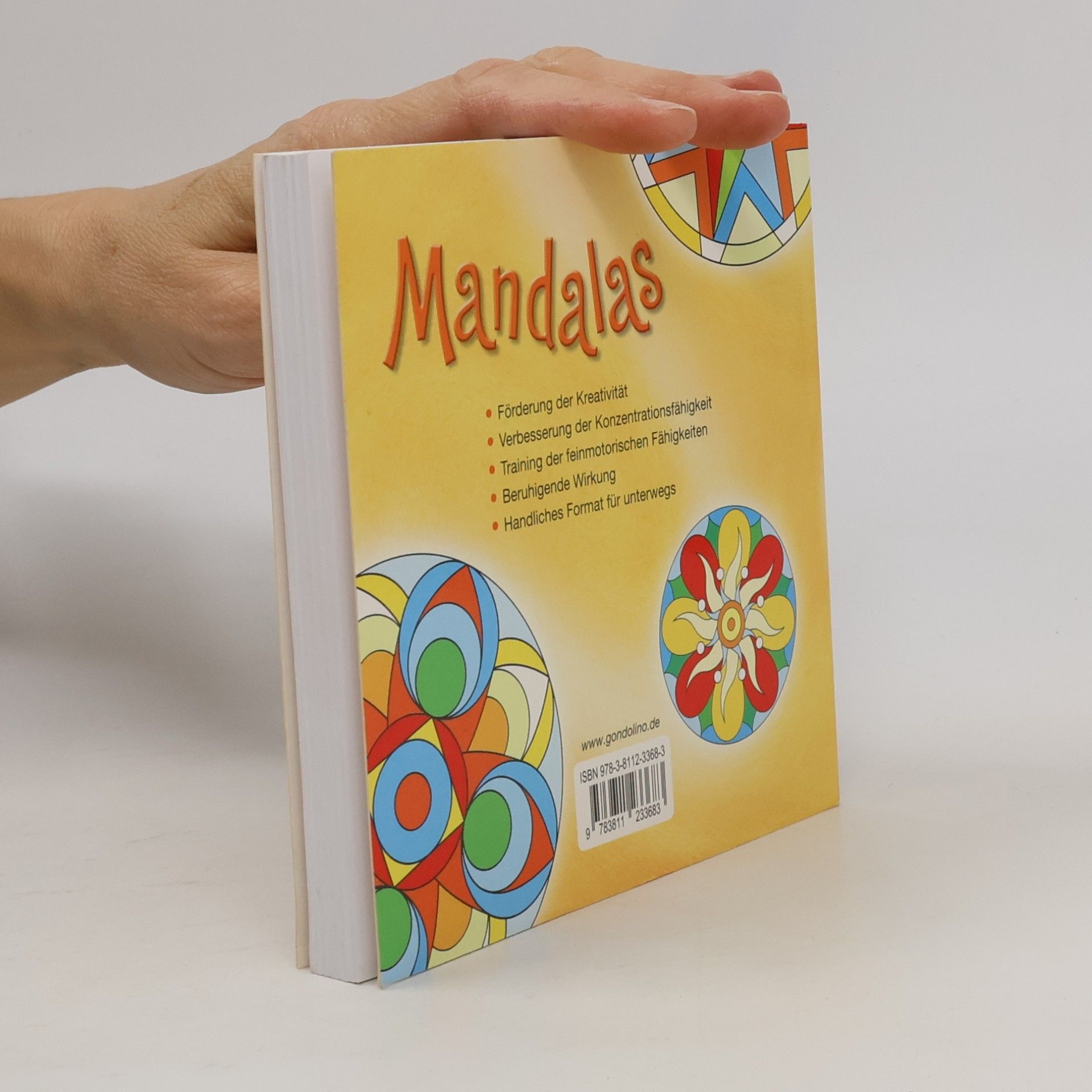 Unknown Author Mandalas (orange)