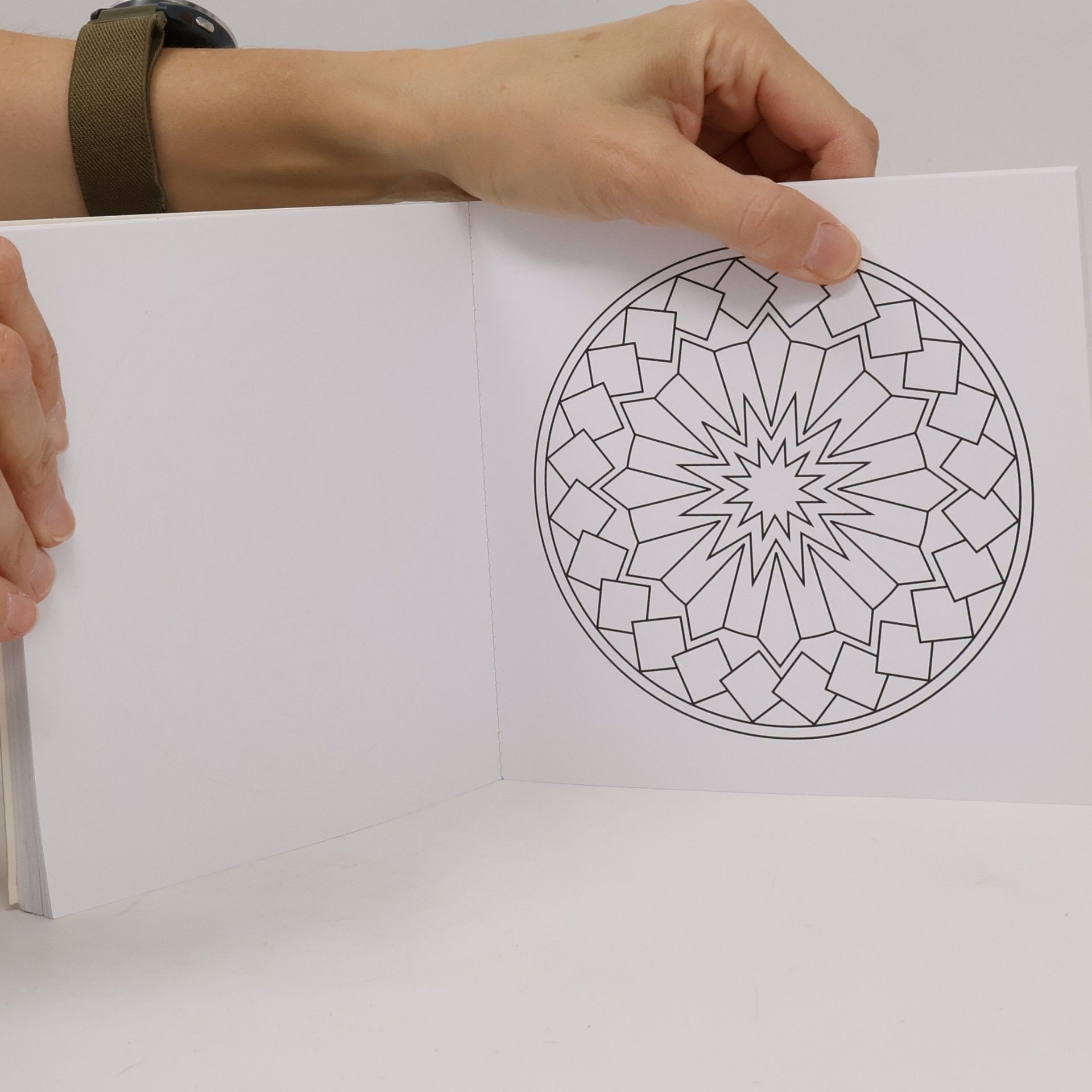 Unknown Author Mandalas (orange)
